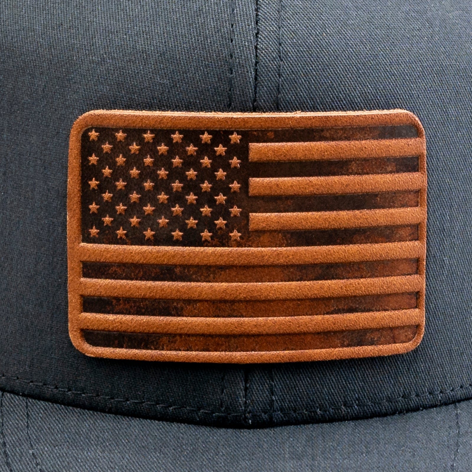 American Flag Hat Popov Leather®