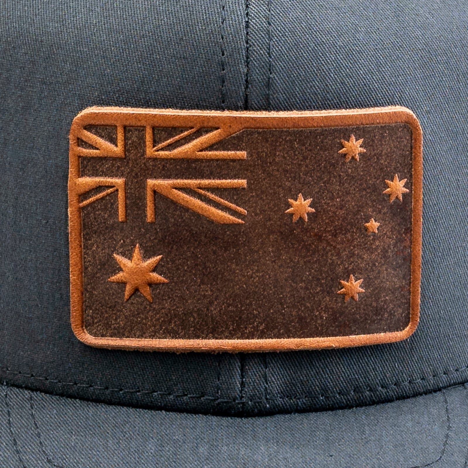 Australian Flag Hat Popov Leather®
