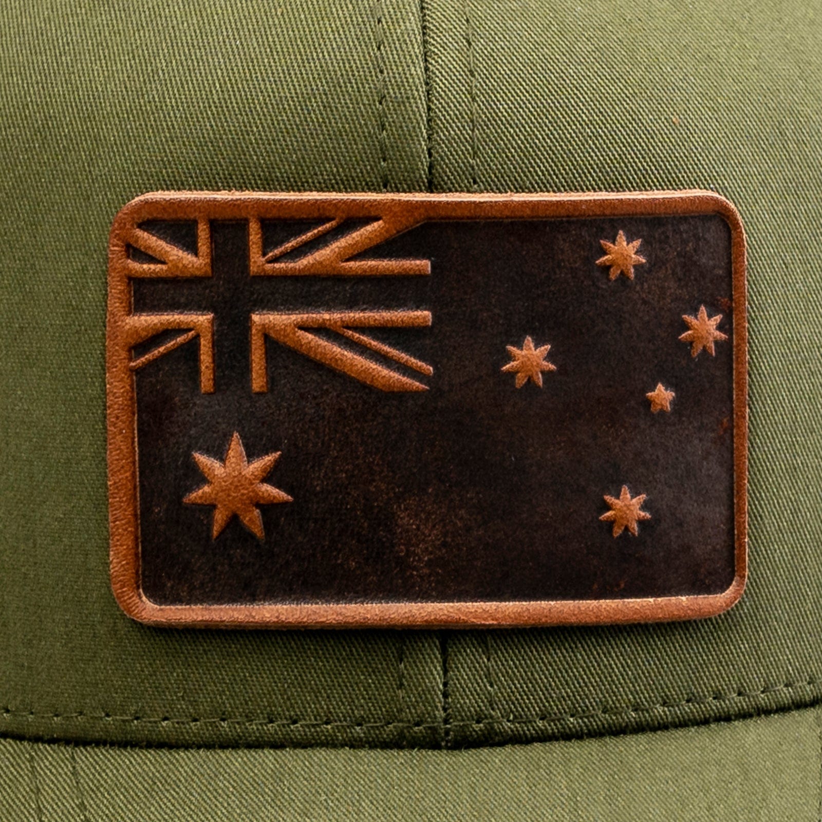 Australian Flag Hat Popov Leather®