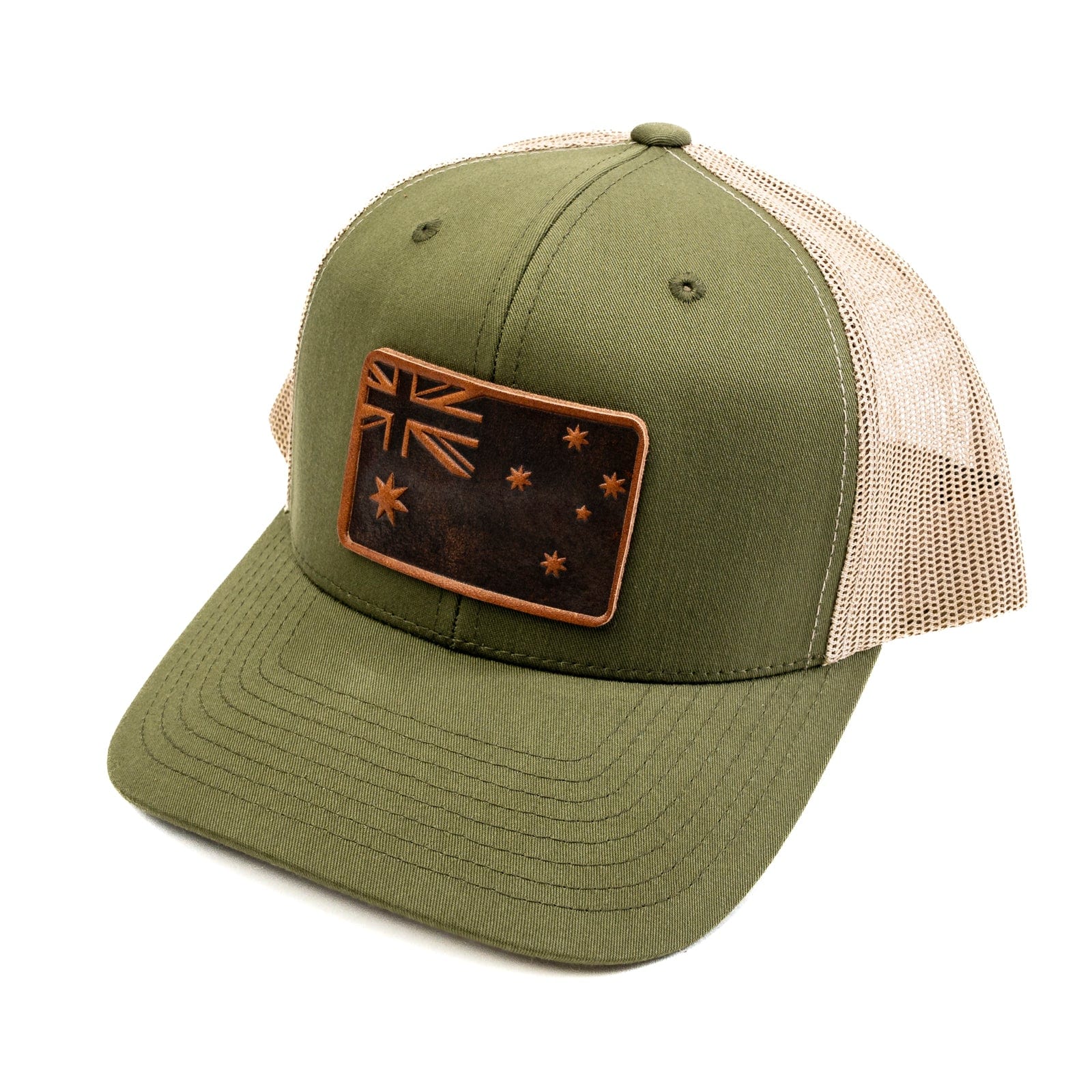Australian Flag Hat Popov Leather®