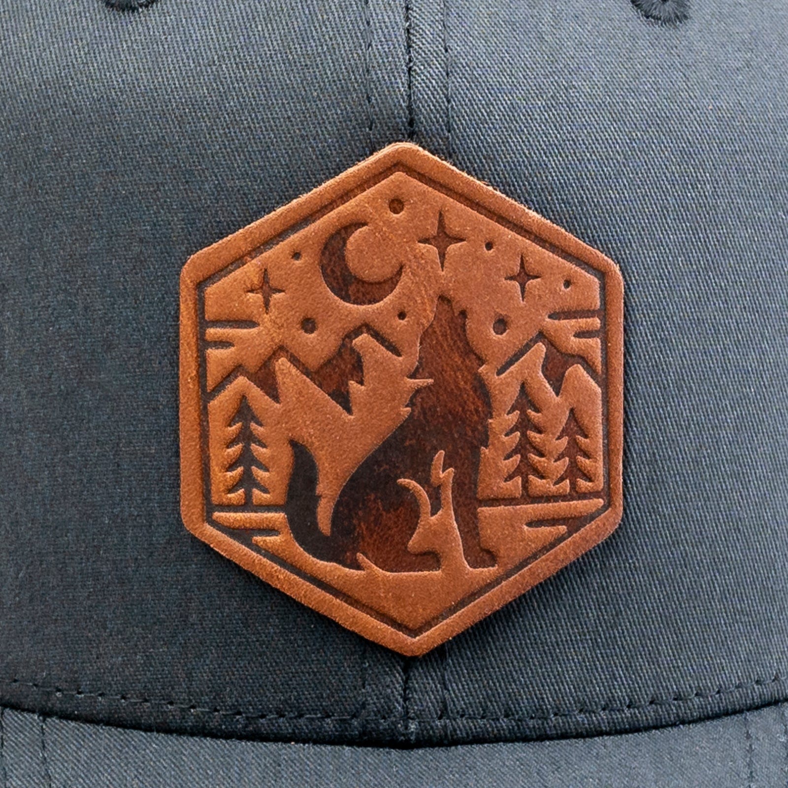 Howling Wolf Hat Popov Leather®