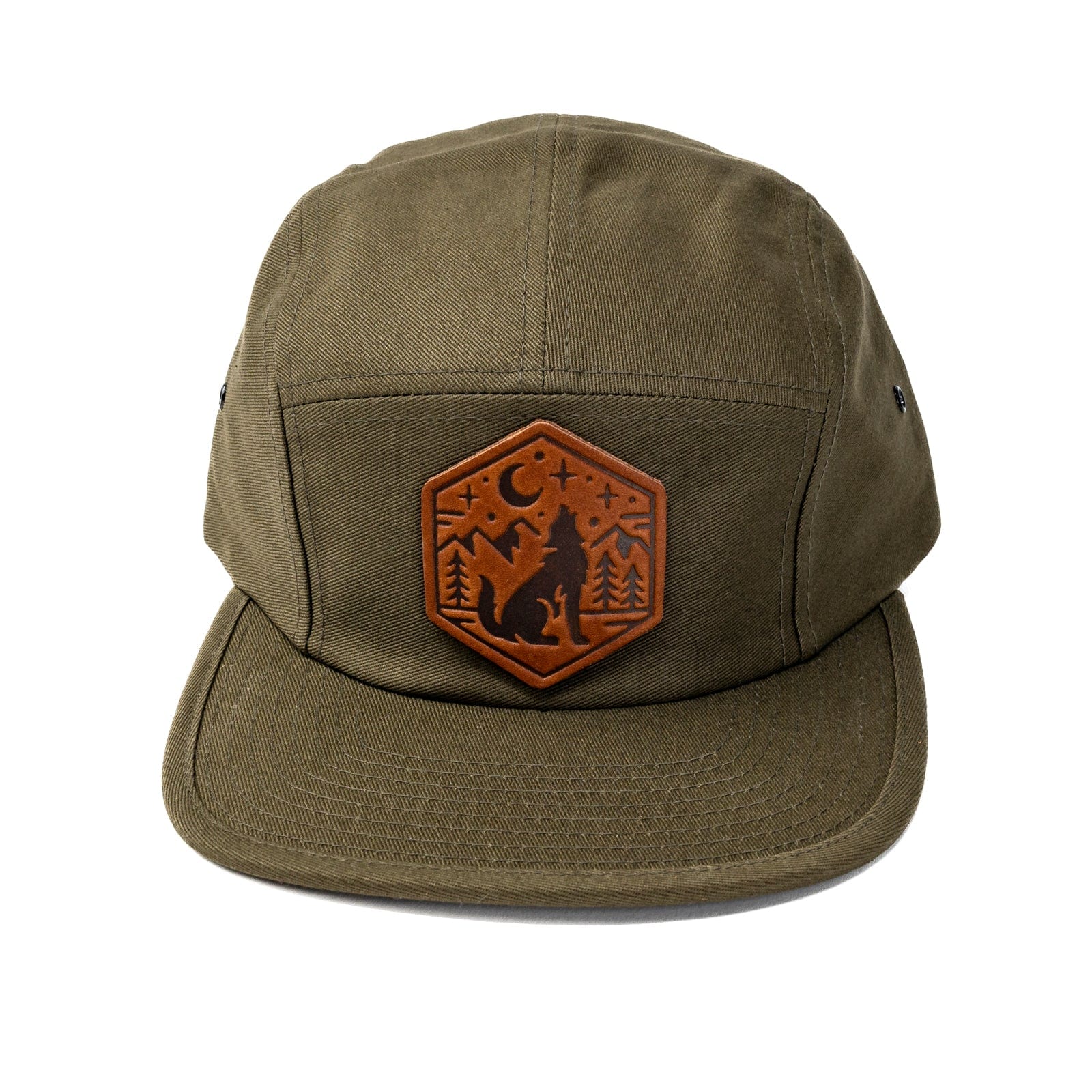 Howling Wolf Jockey Hat Popov Leather®