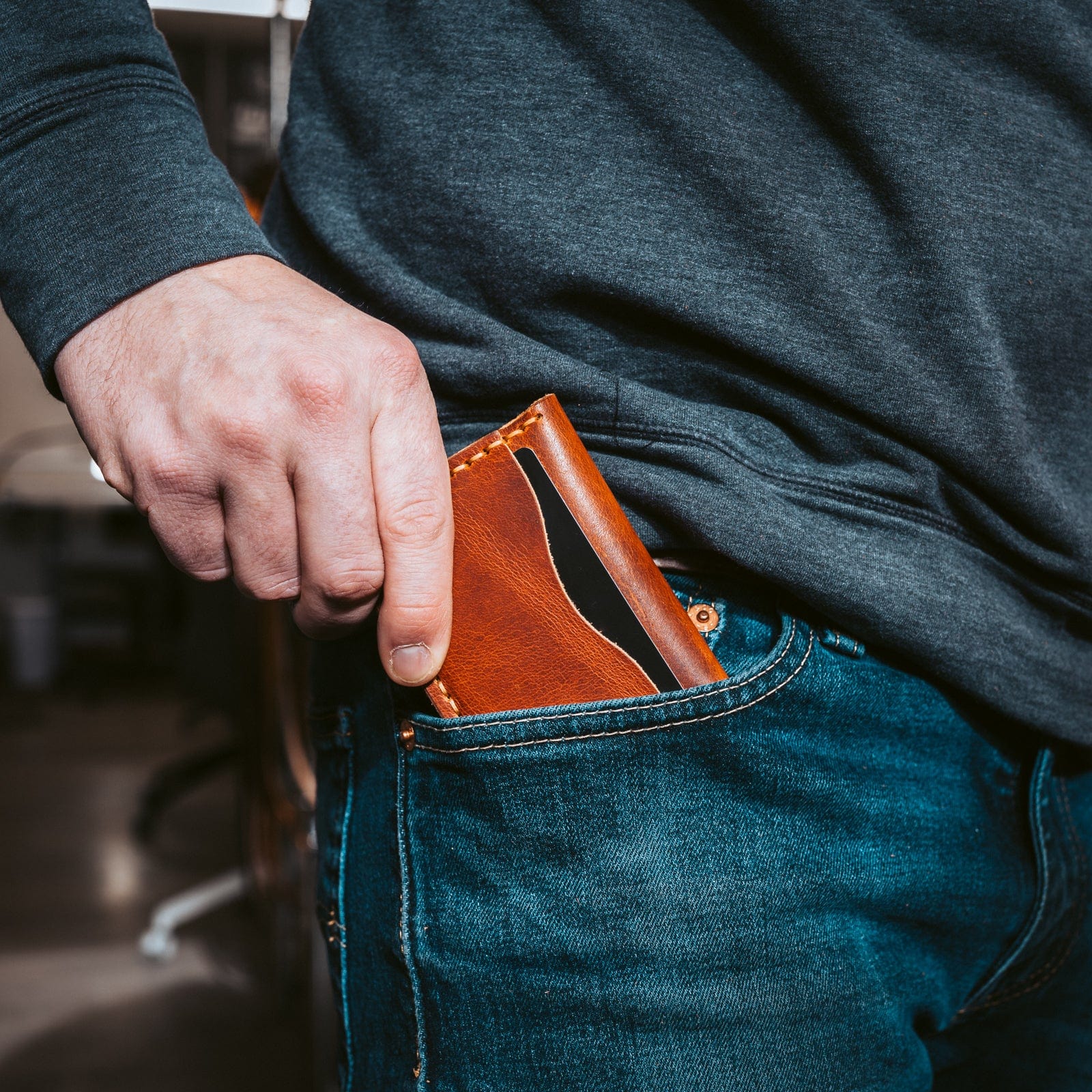 Leather 5 Card Wallet Popov Leather®
