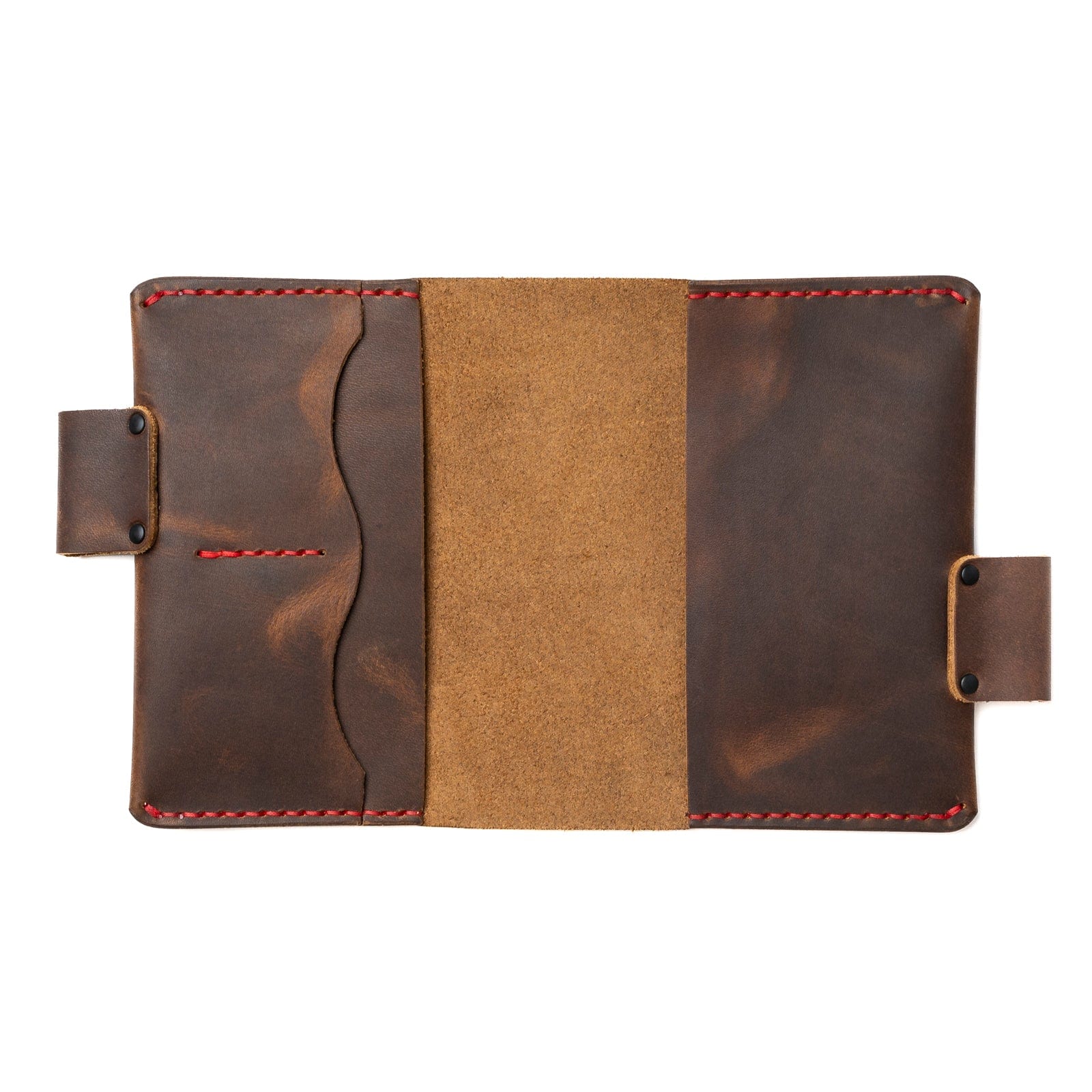 Leather A6 Notebook Cover - Heritage Brown Popov Leather