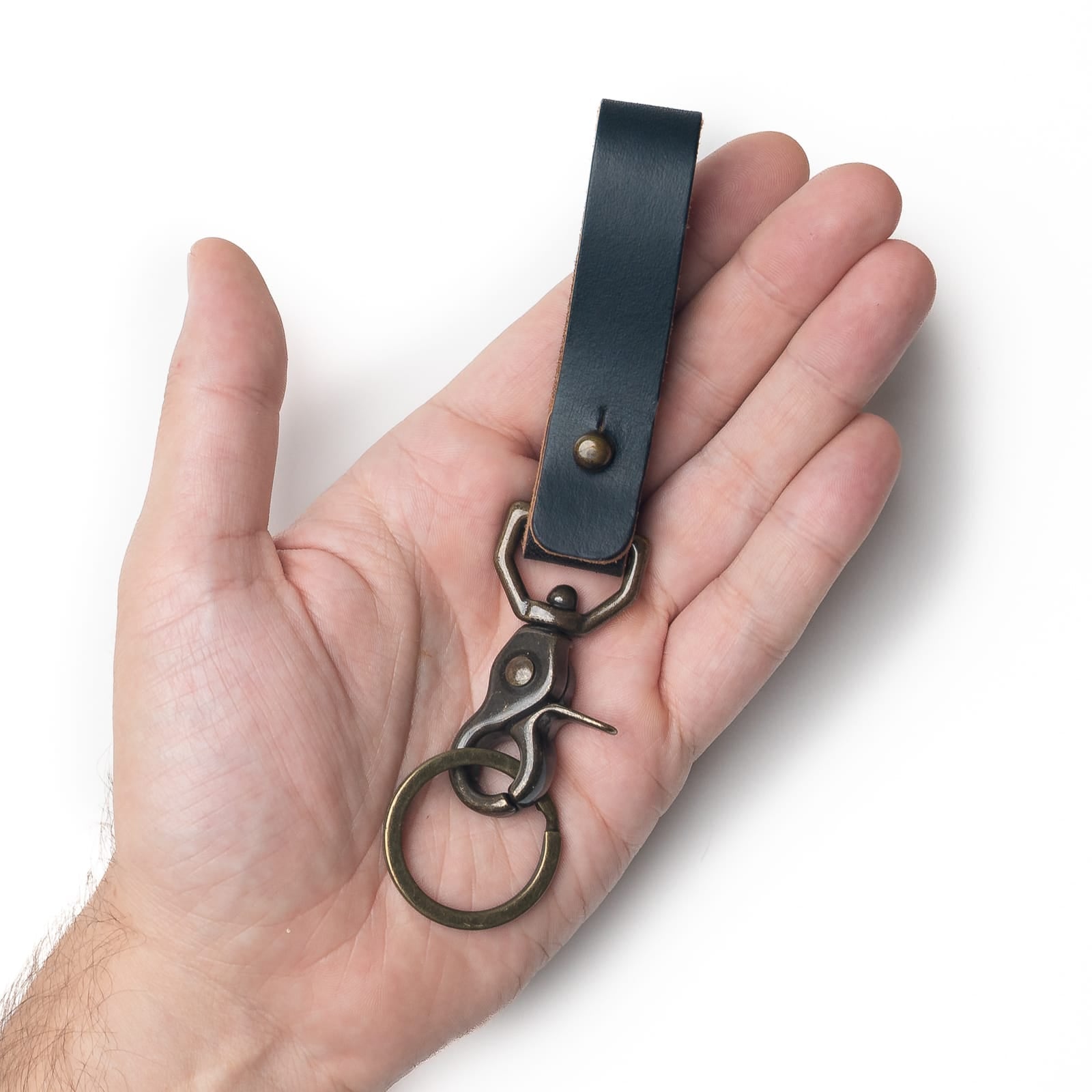 Leather Belt Loop Keychain Popov Leather®