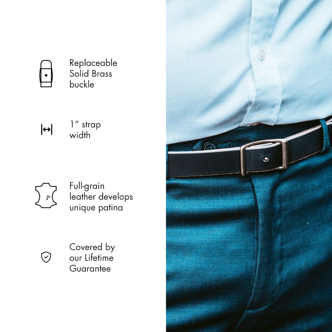 Leather Conway Belt - 1" Popov Leather®