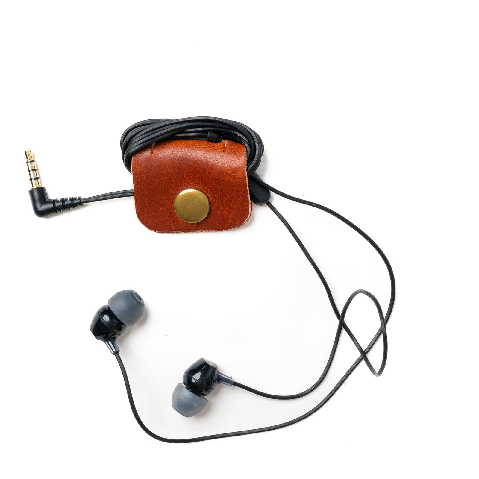 Leather Cord Wrap - English Tan Popov Leather