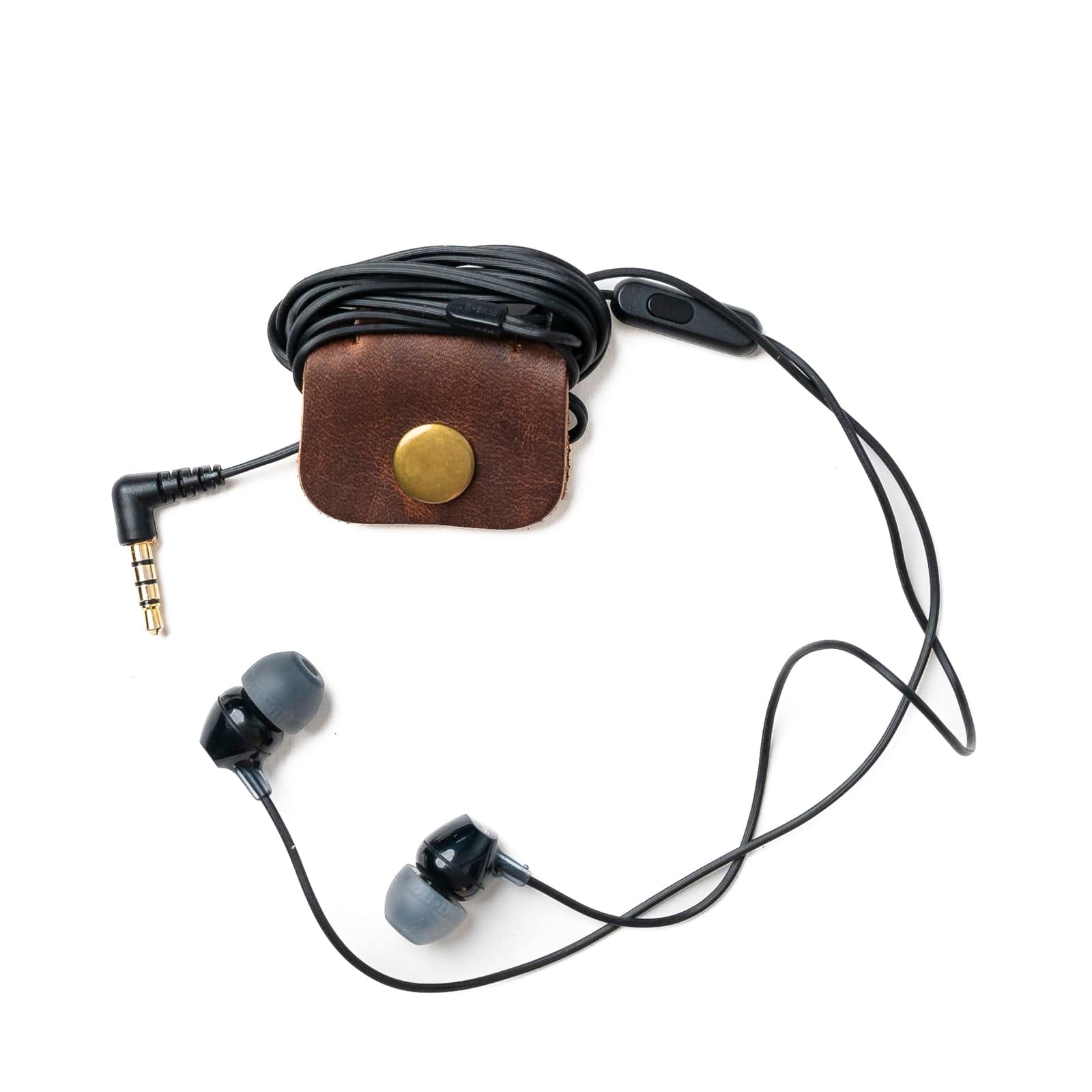 Leather Cord Wrap - Heritage Brown Popov Leather