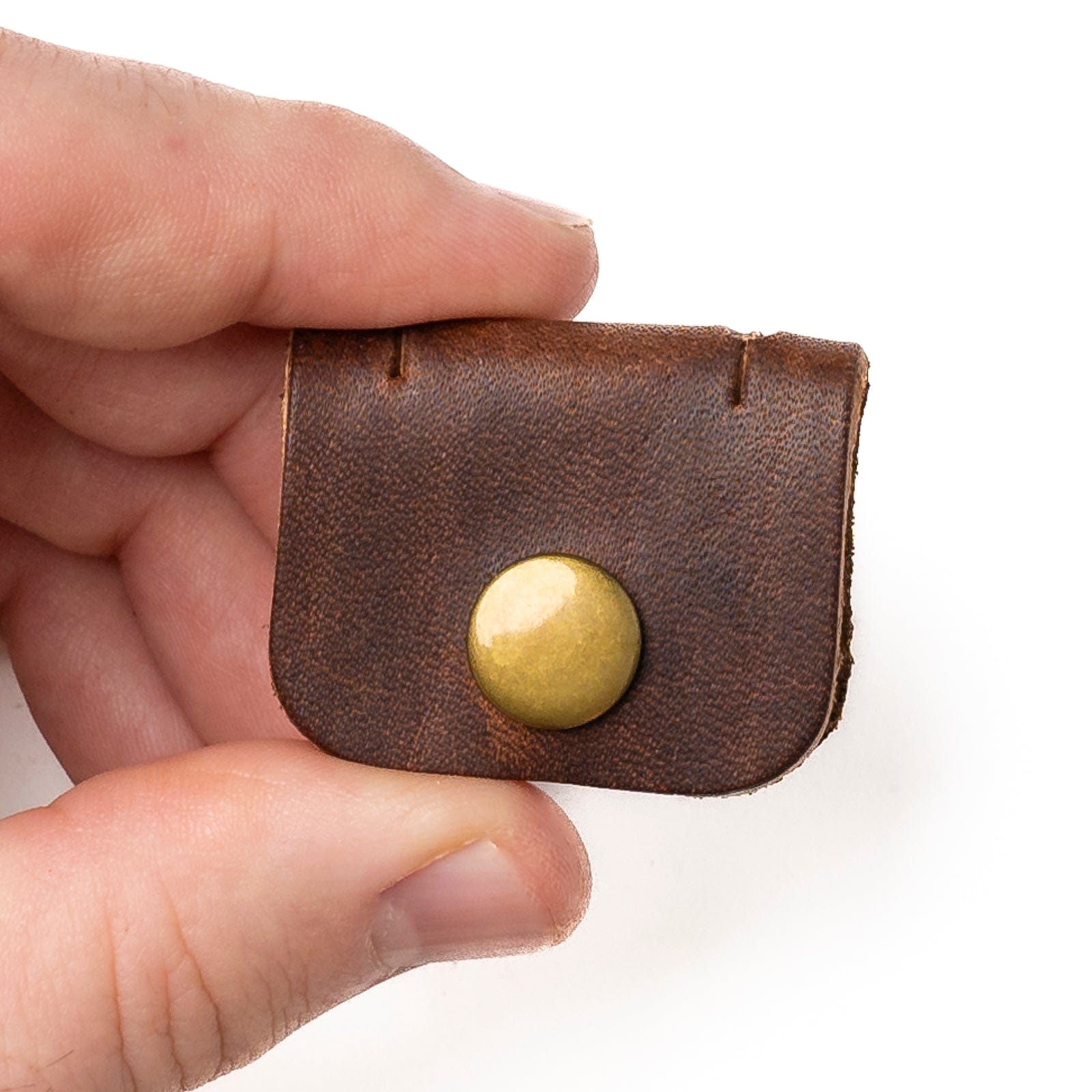 Leather Cord Wrap - Heritage Brown Popov Leather