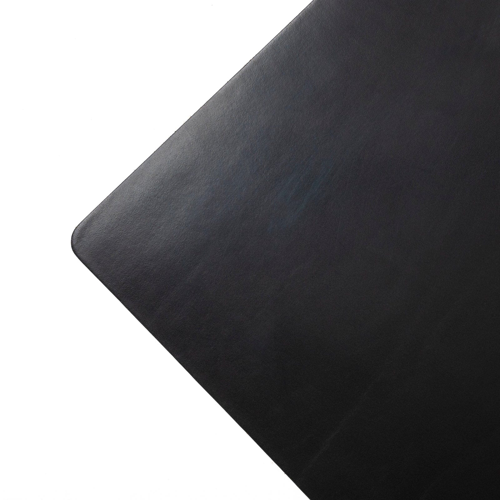 Leather Desk Pad - Black Popov Leather