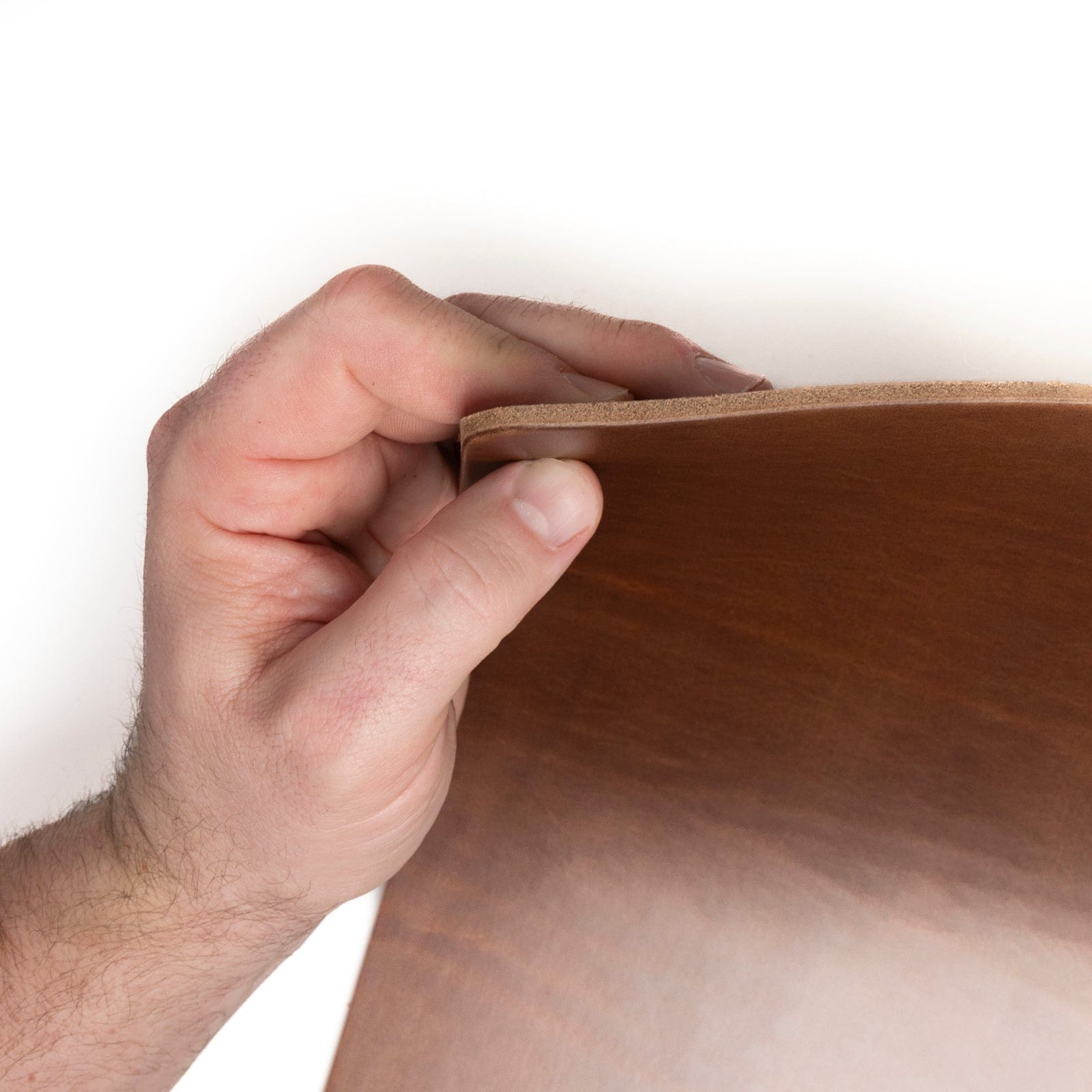 Leather Desk Pad - Natural Popov Leather