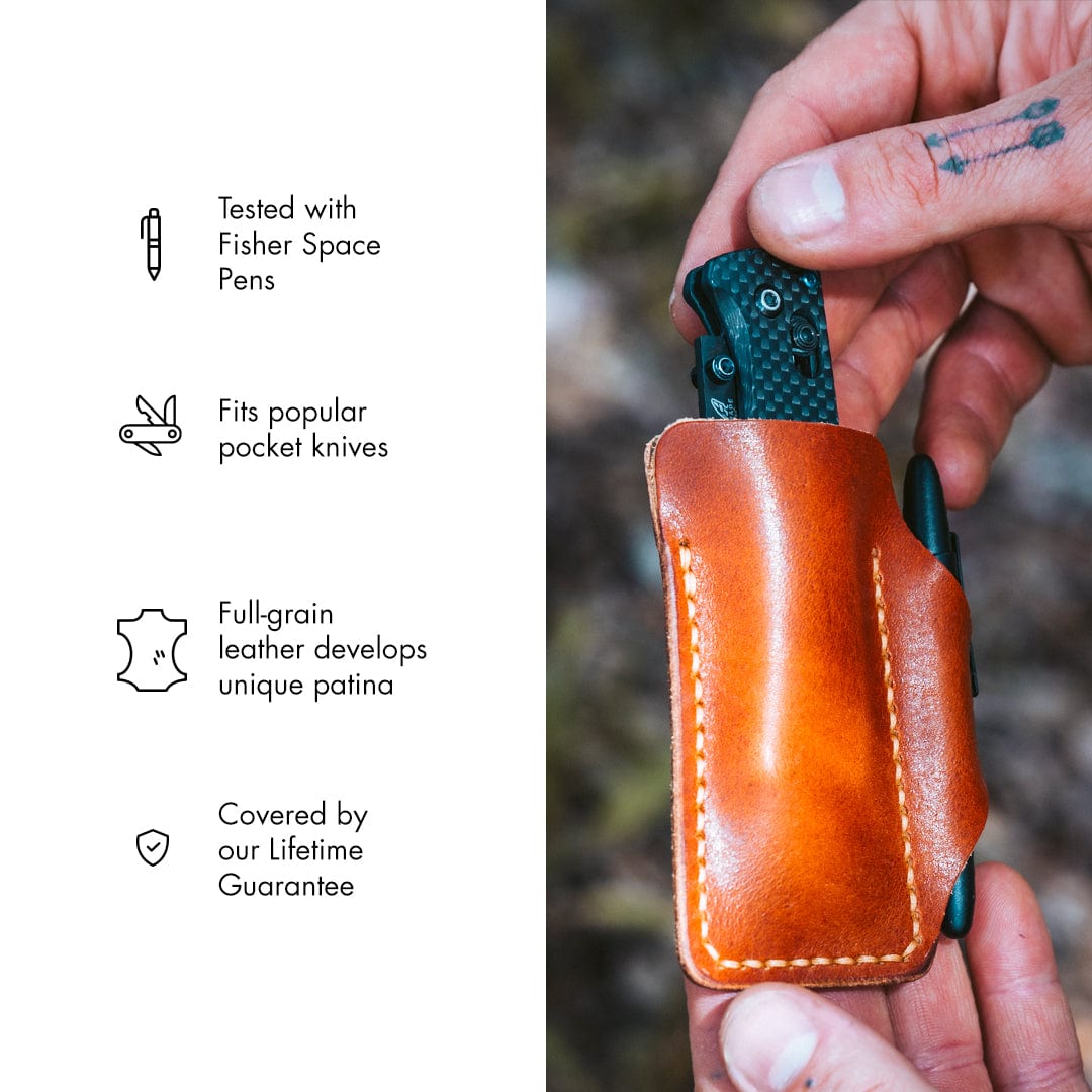 Leather EDC Pocket Armor Popov Leather®