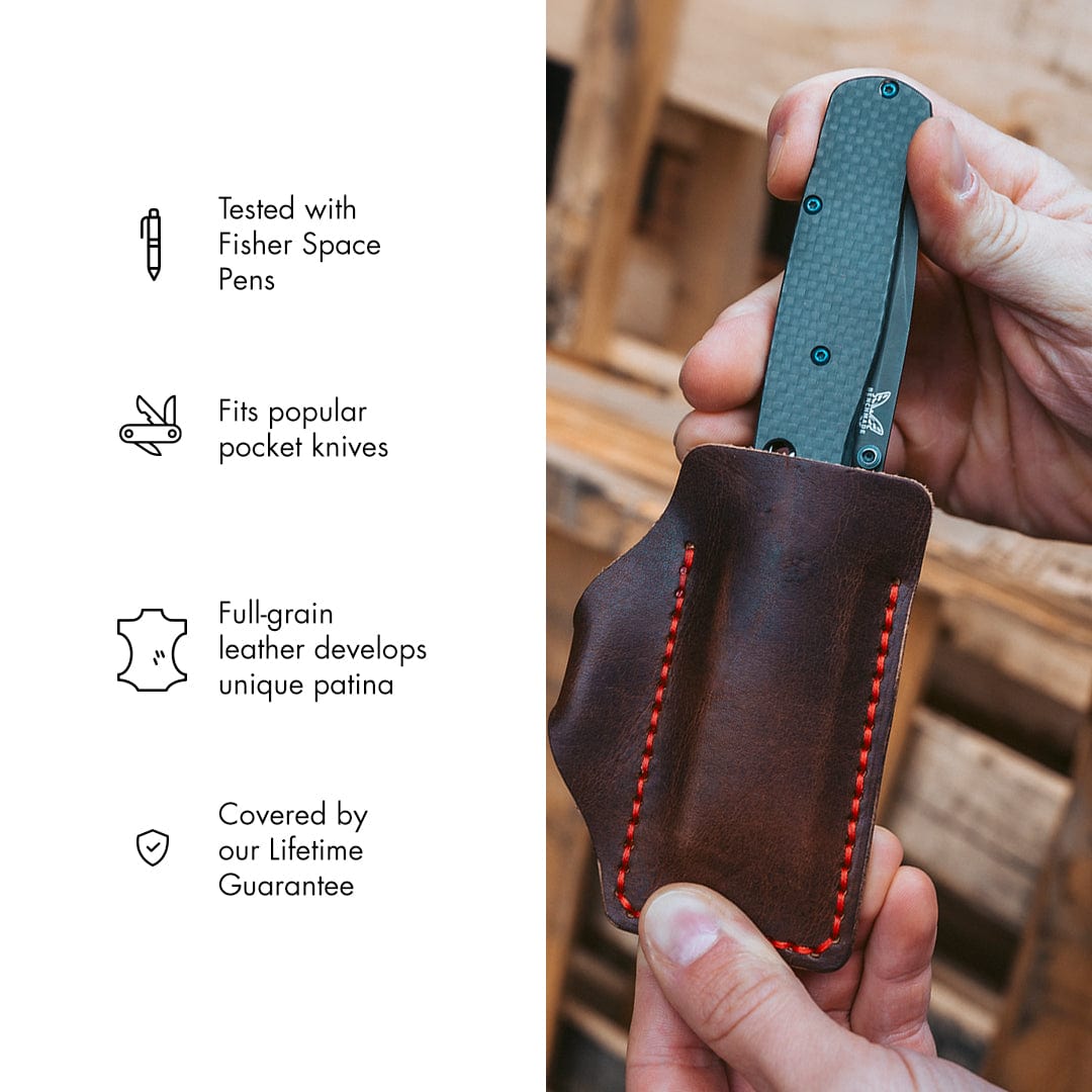 Leather EDC Pocket Armor Popov Leather®
