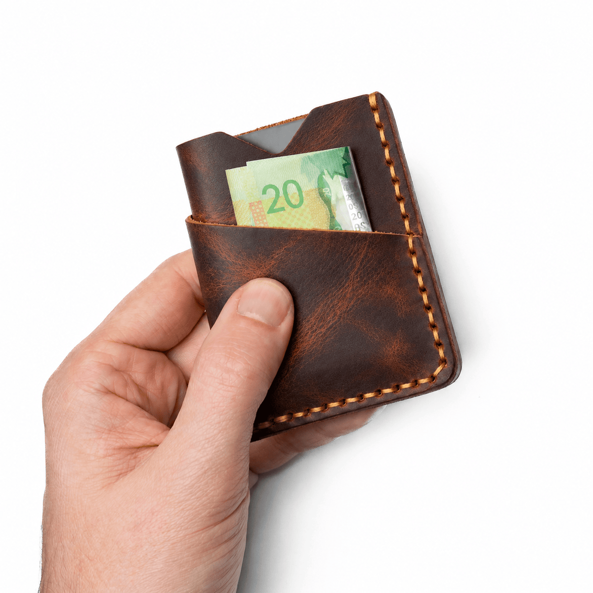 Leather Front Pocket Wallet Popov Leather®