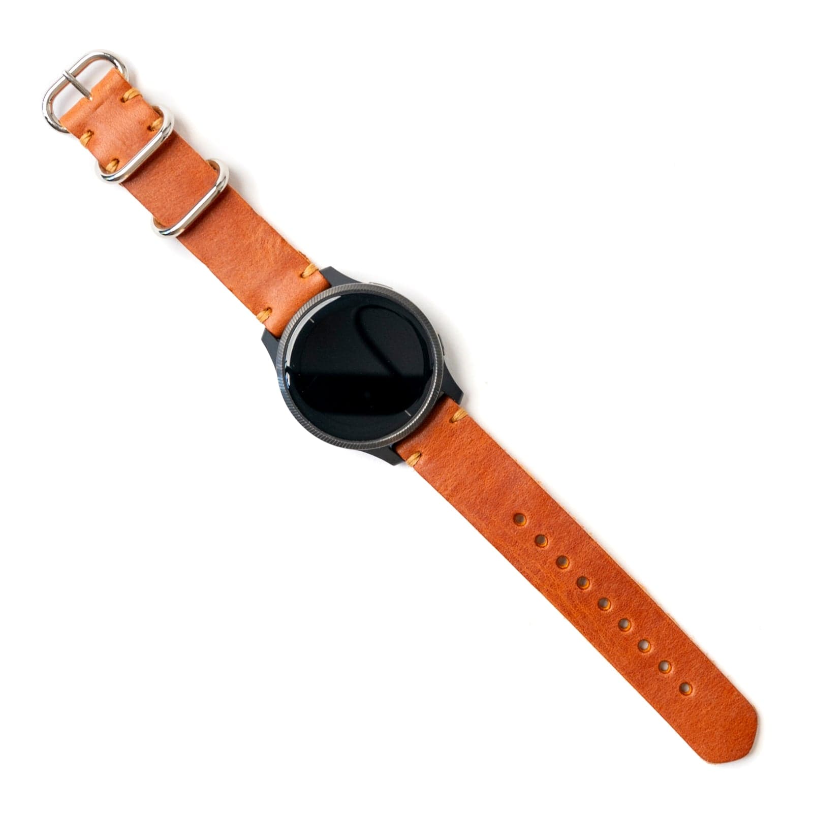 Leather Garmin Watch Band - English Tan Popov Leather®