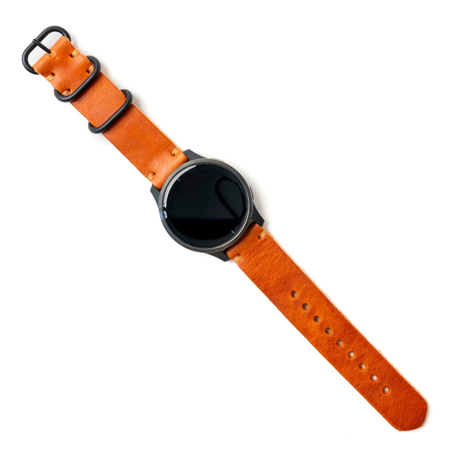 Leather Garmin Watch Band - English Tan Popov Leather®