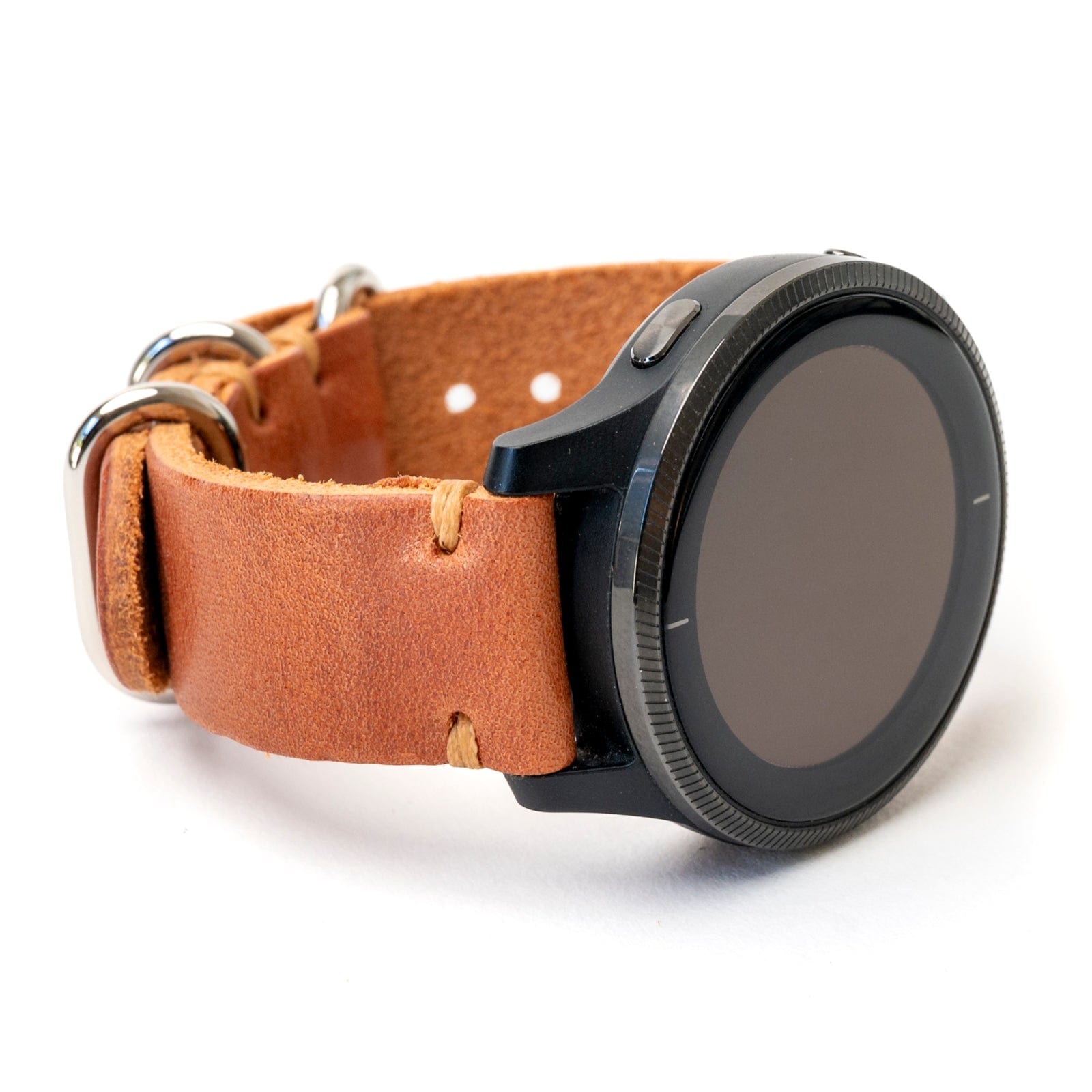 Leather Garmin Watch Band - English Tan Popov Leather®