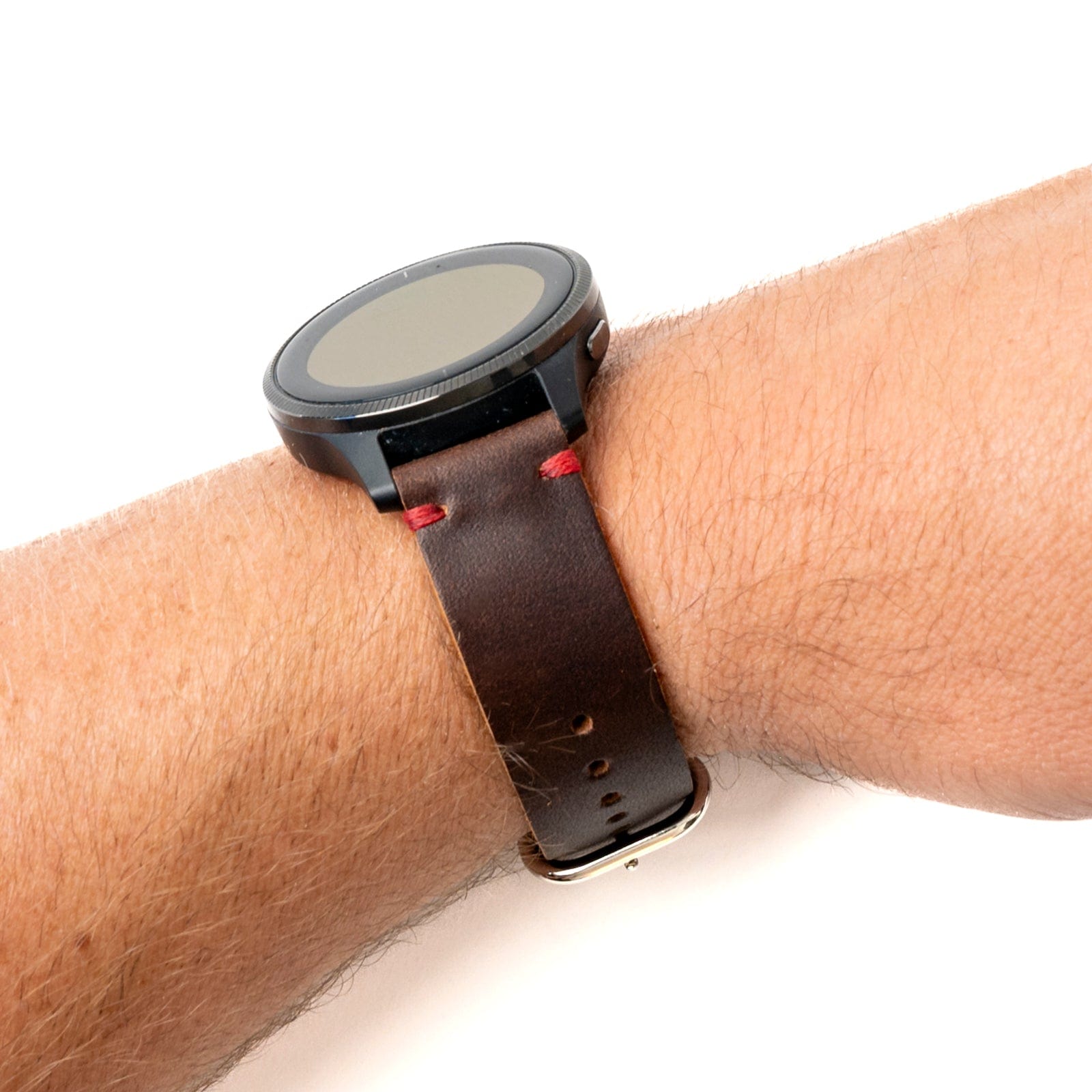 Leather Garmin Watch Band - Heritage Brown Popov Leather®