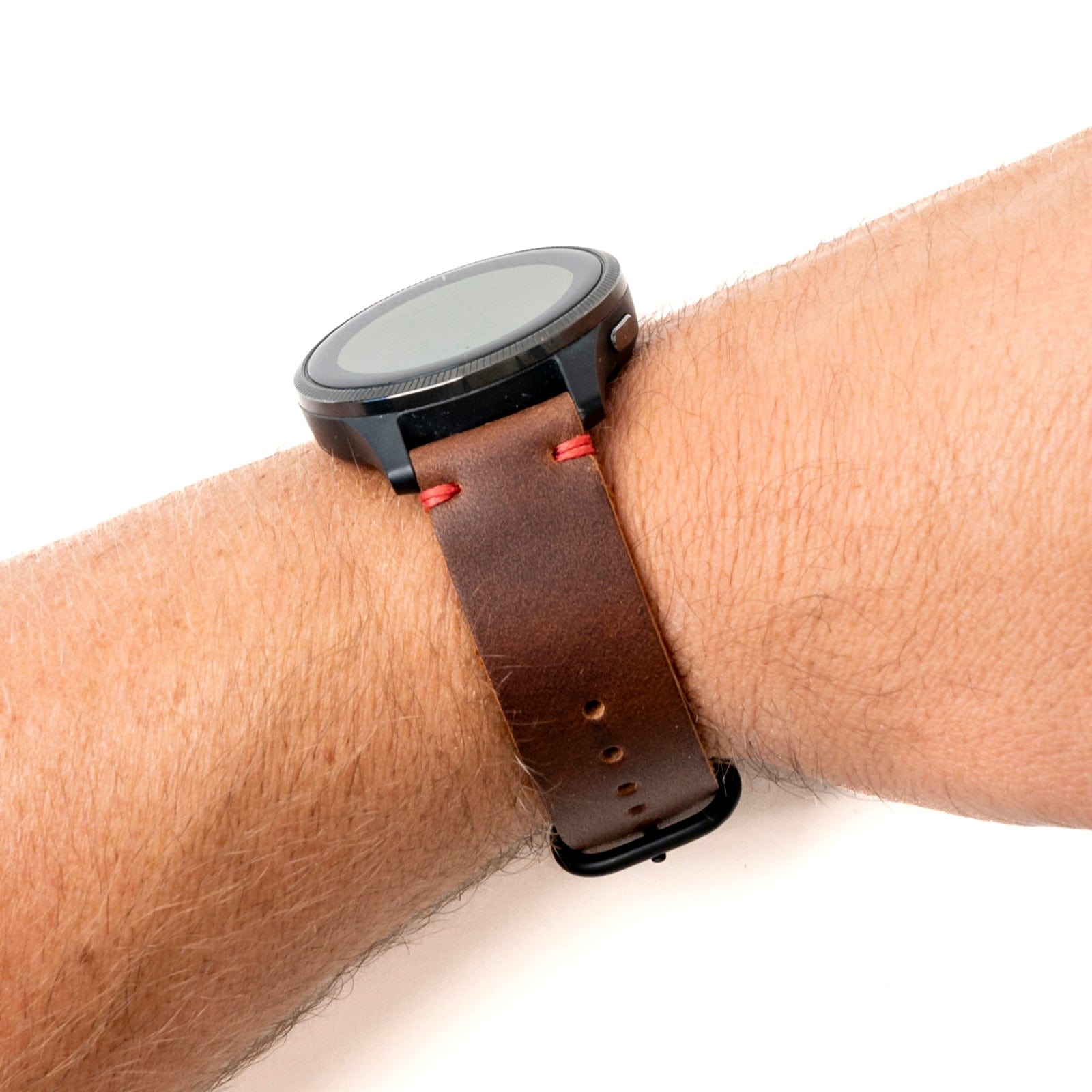 Leather Garmin Watch Band - Heritage Brown Popov Leather®