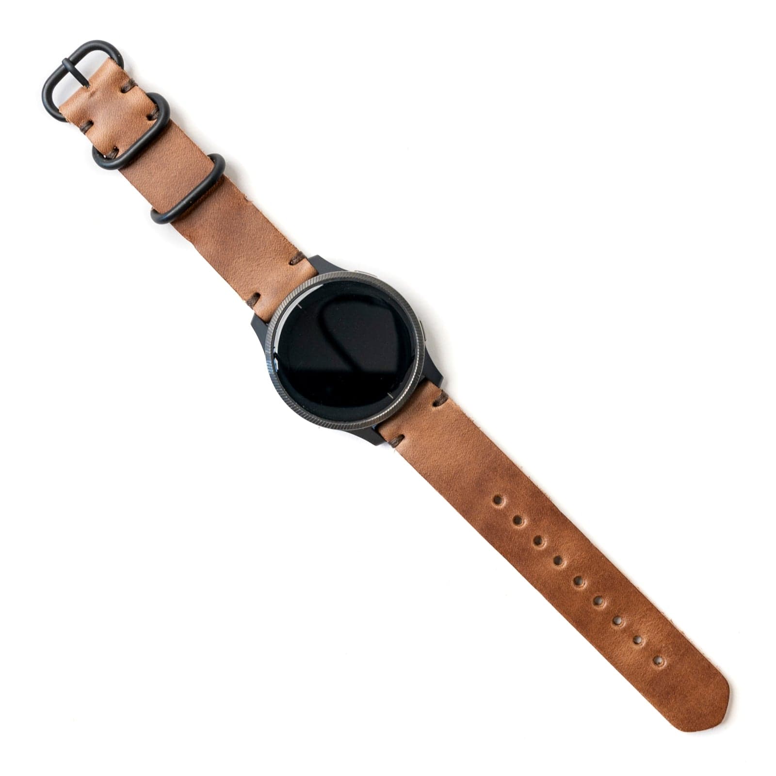 Leather Garmin Watch Band - Natural Popov Leather®