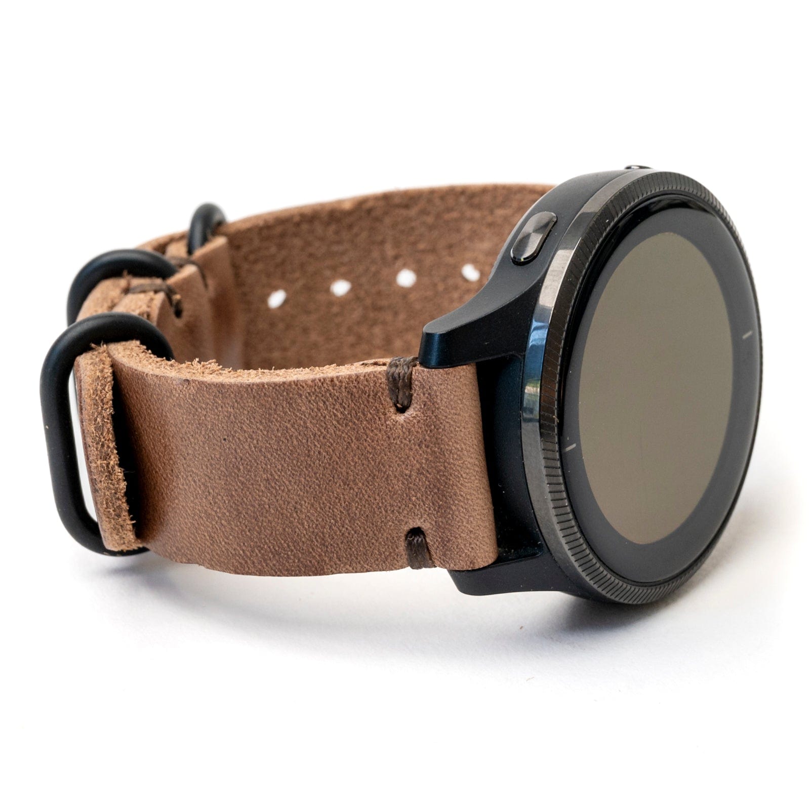 Leather Garmin Watch Band - Natural Popov Leather®