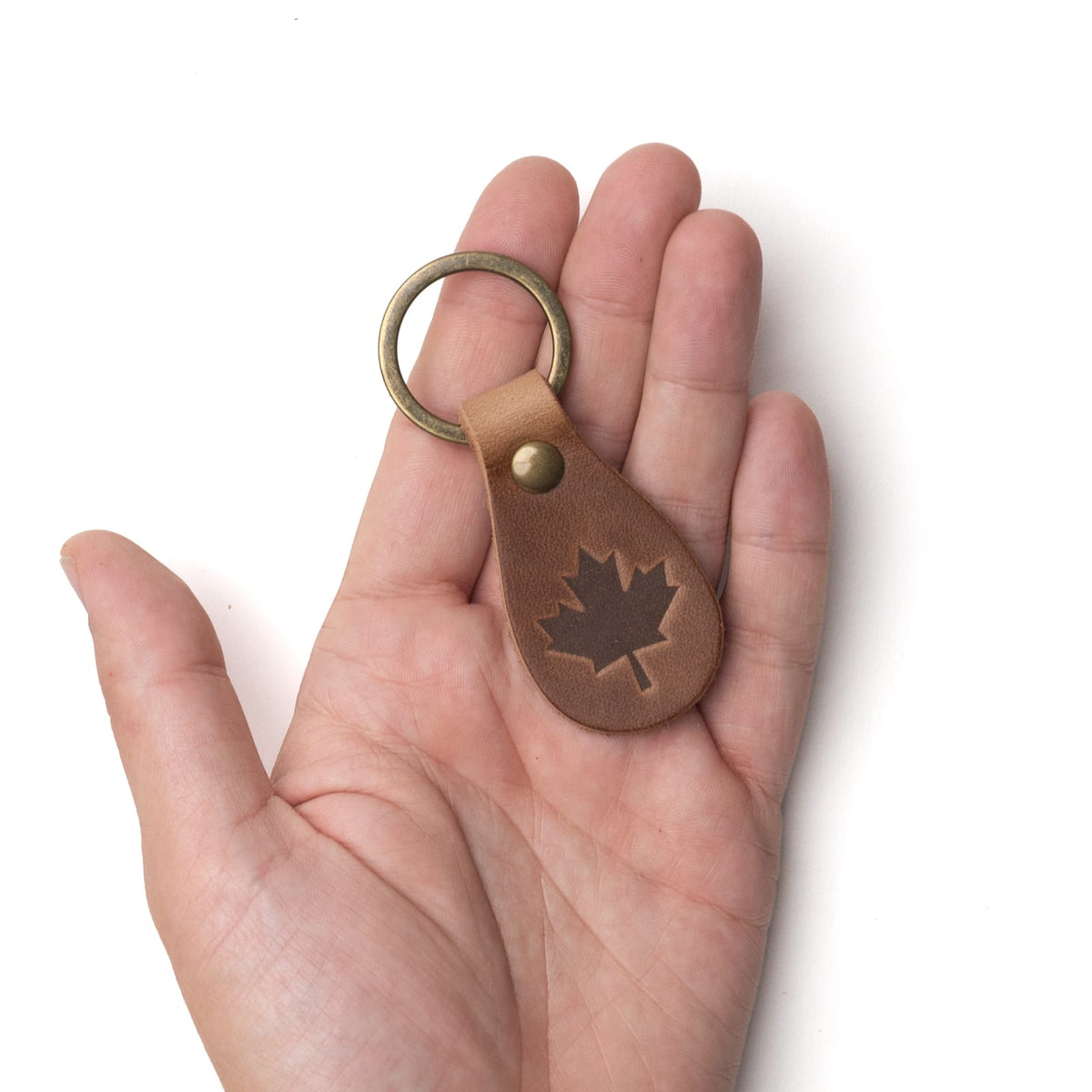 Leather Keyfob - Maple Leaf Popov Leather®