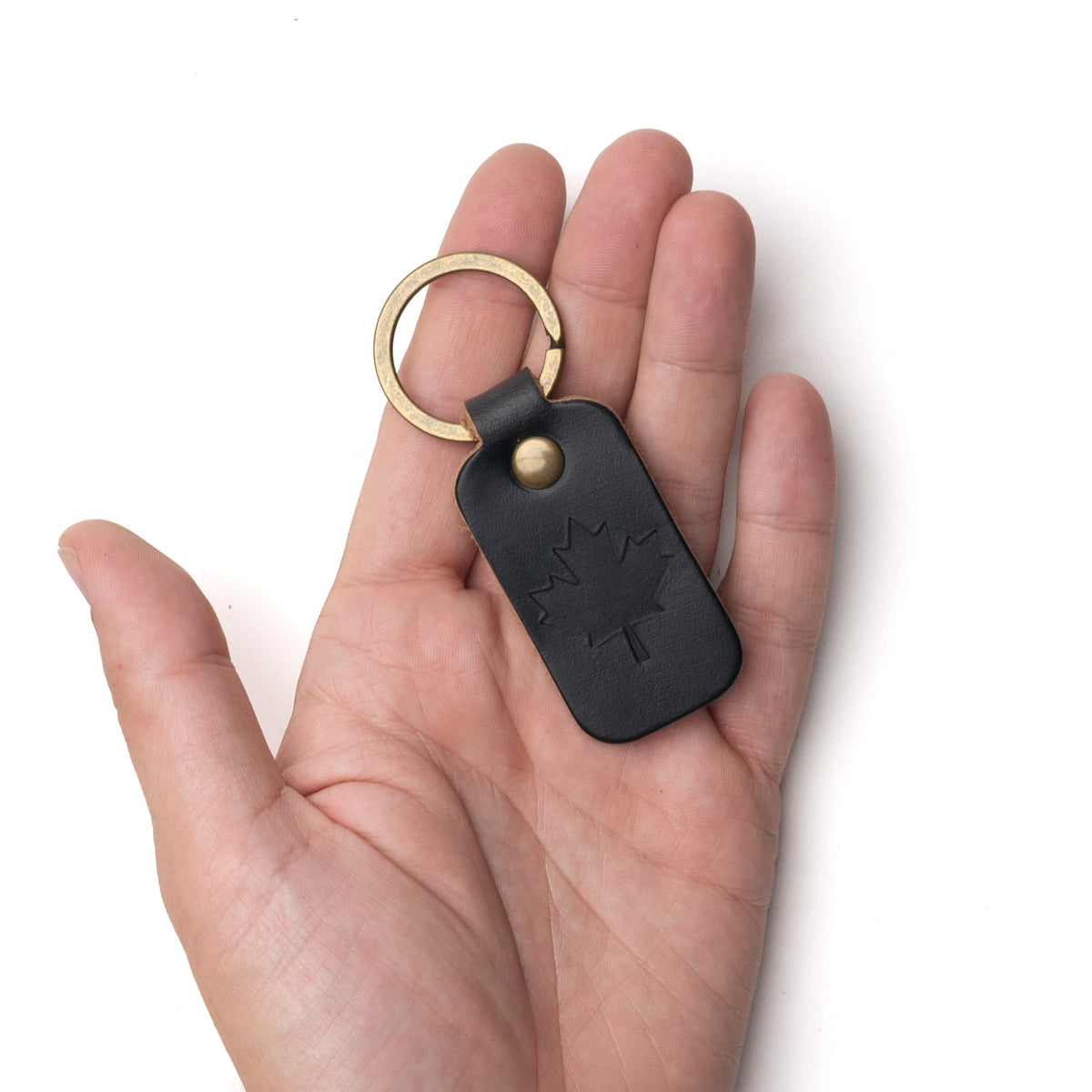 Leather Keyfob - Maple Leaf Popov Leather®