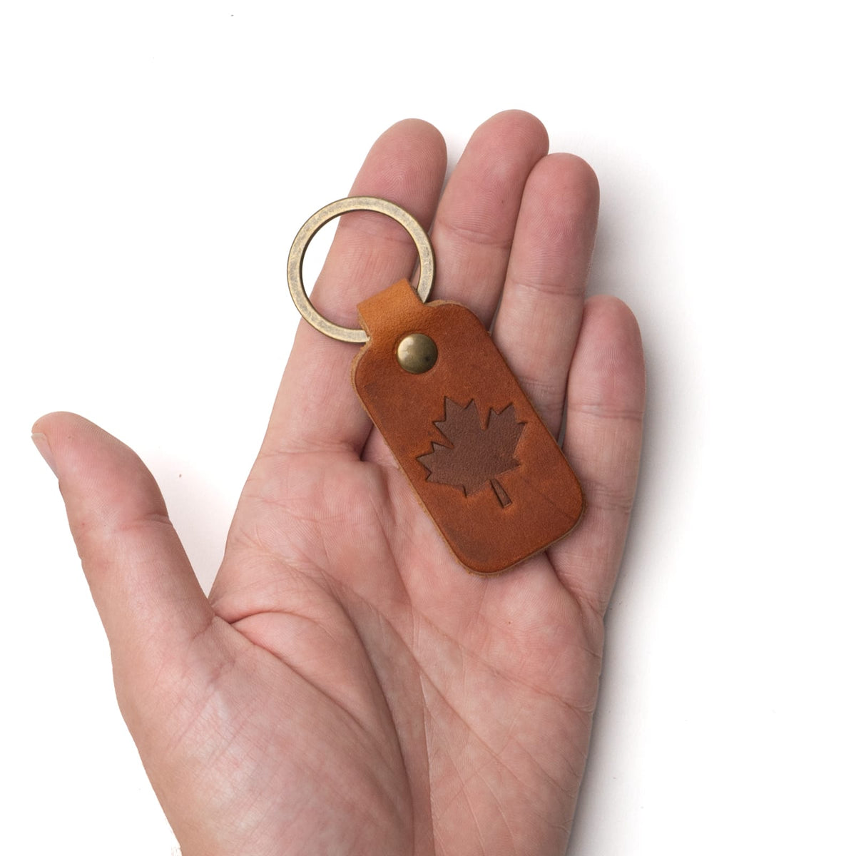 Leather Keyfob - Maple Leaf Popov Leather®