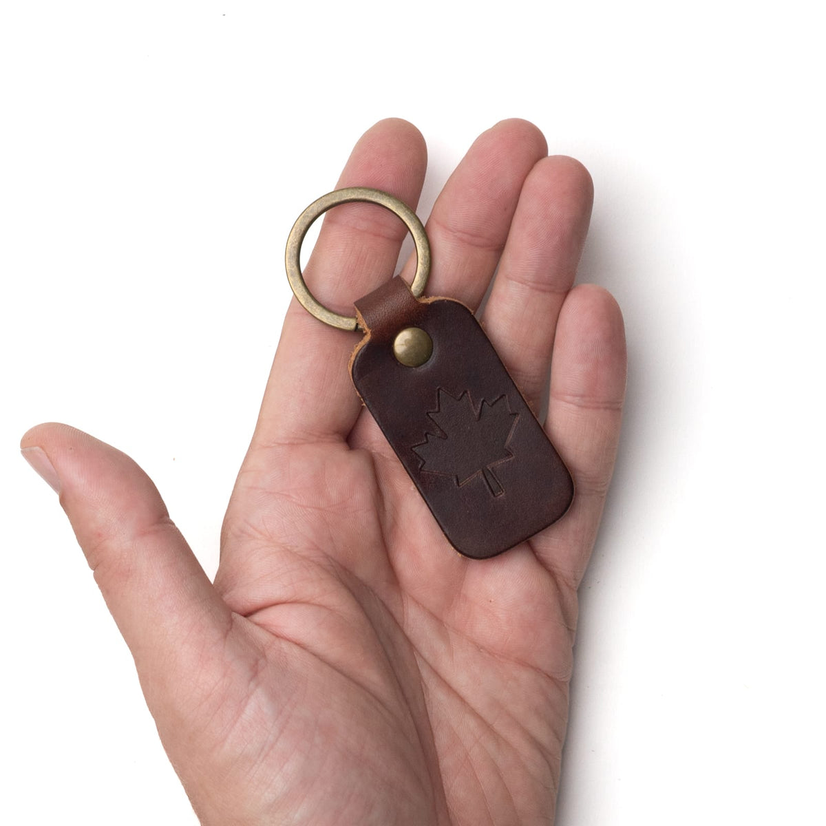 Leather Keyfob - Maple Leaf Popov Leather®