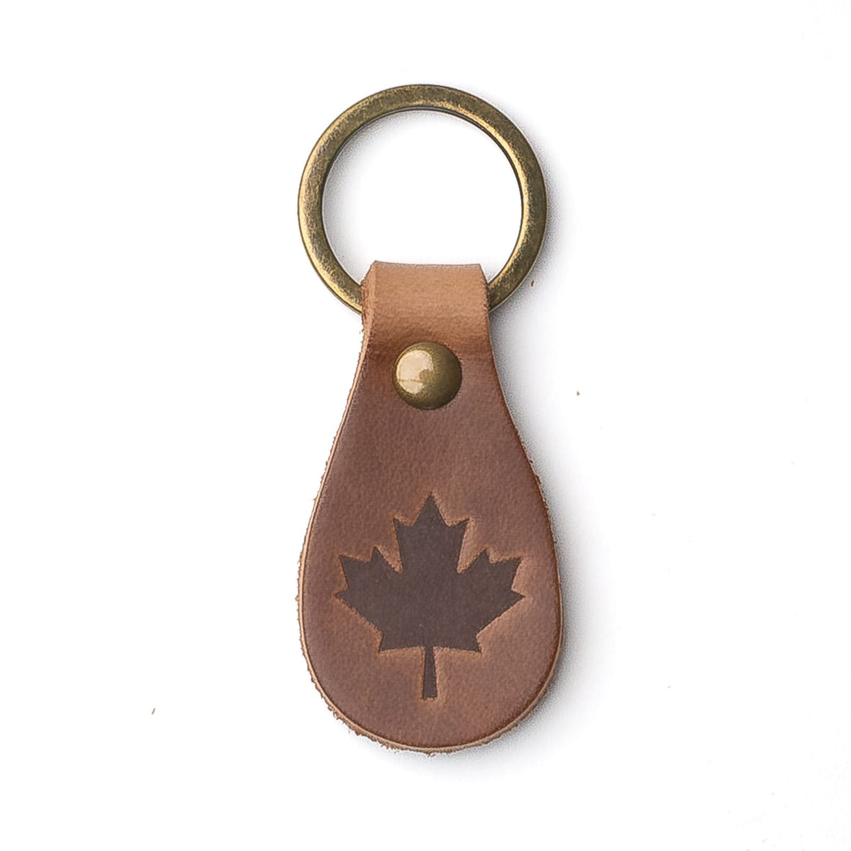 Leather Keyfob - Maple Leaf Popov Leather®