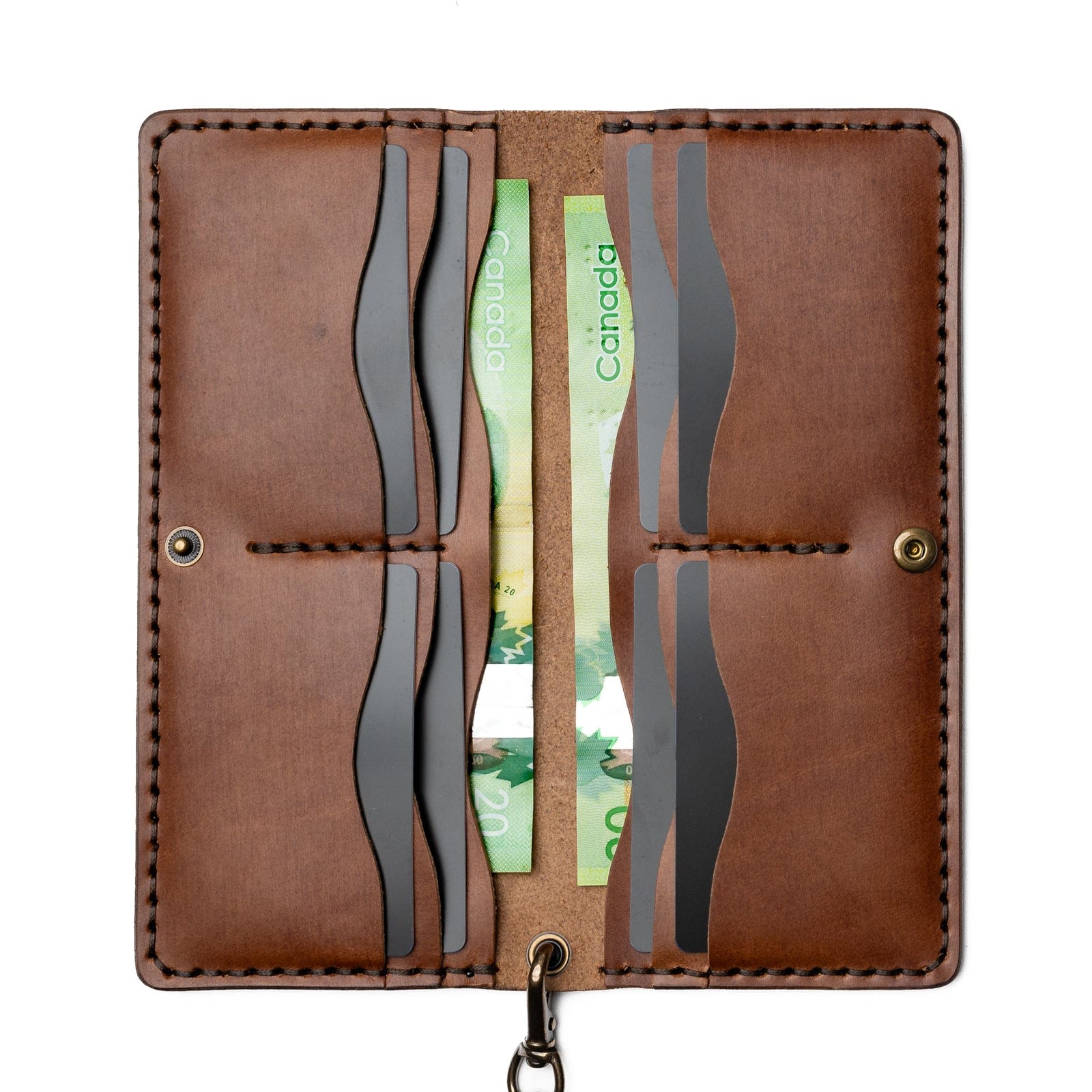 Leather Long Wallet Popov Leather®