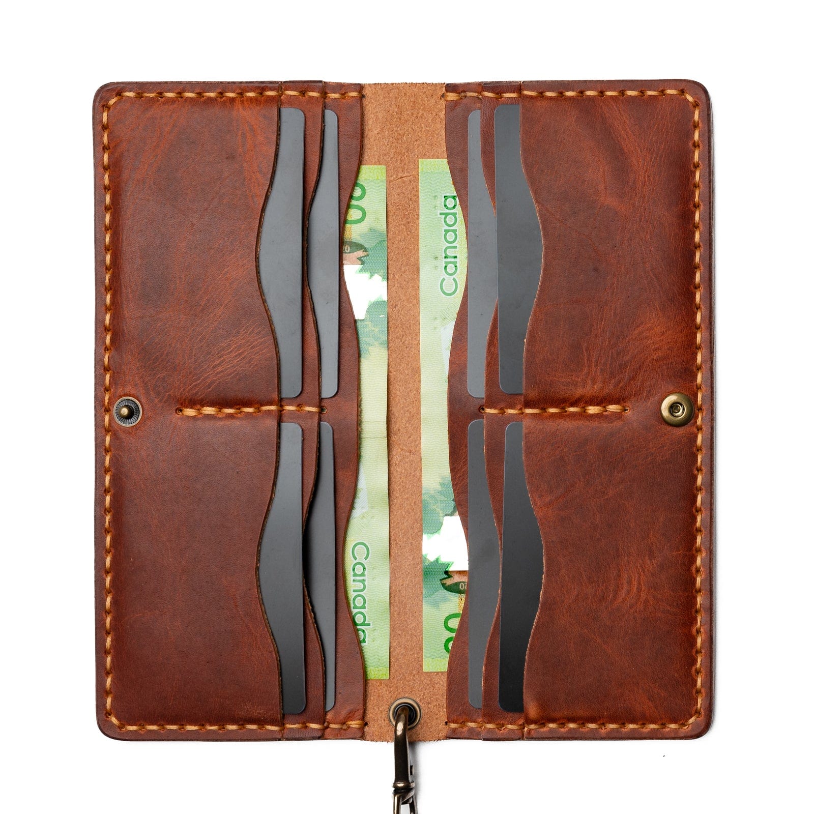 Leather Long Wallet Popov Leather®