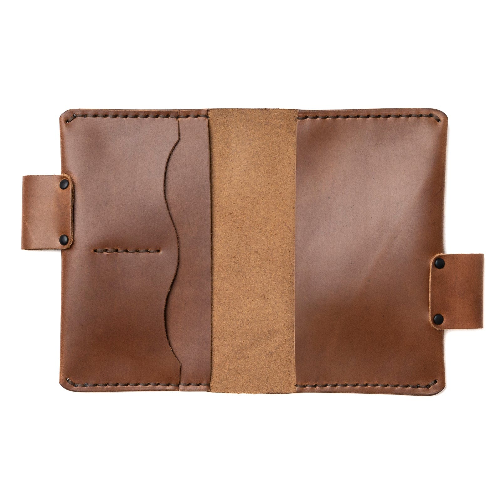 Leather Moleskine Pocket Cover - Natural Popov Leather