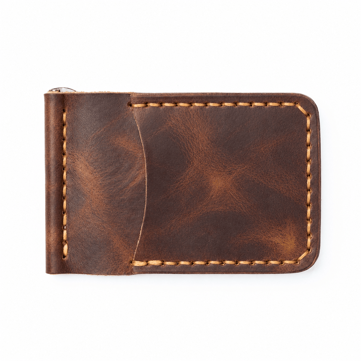 Leather Money Clip Wallet Popov Leather®