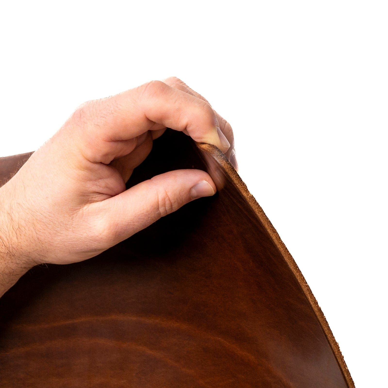 Leather Mouse Pad - Natural Popov Leather