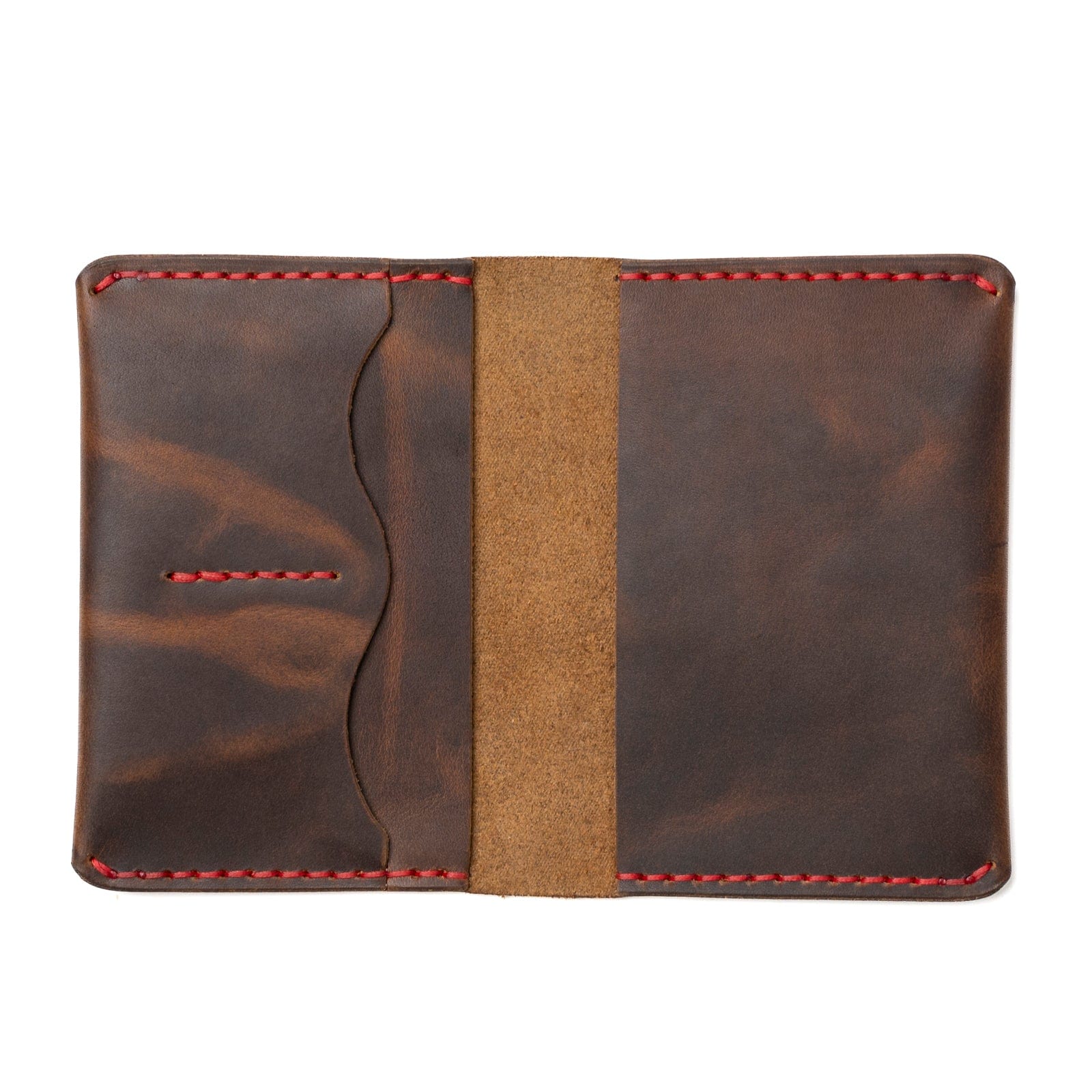 Leather Passport Cover - Heritage Brown Popov Leather