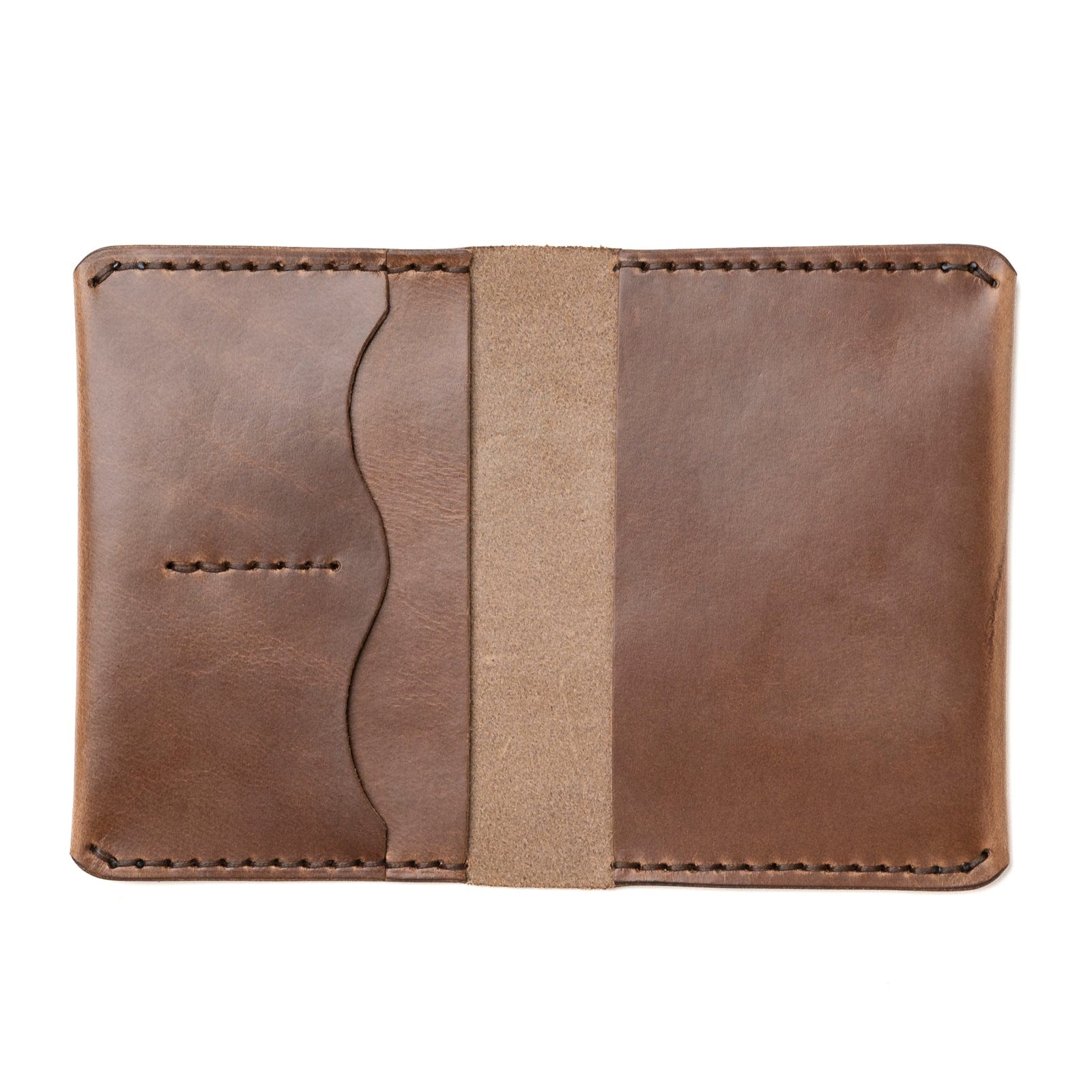 Leather Passport Cover - Natural Popov Leather