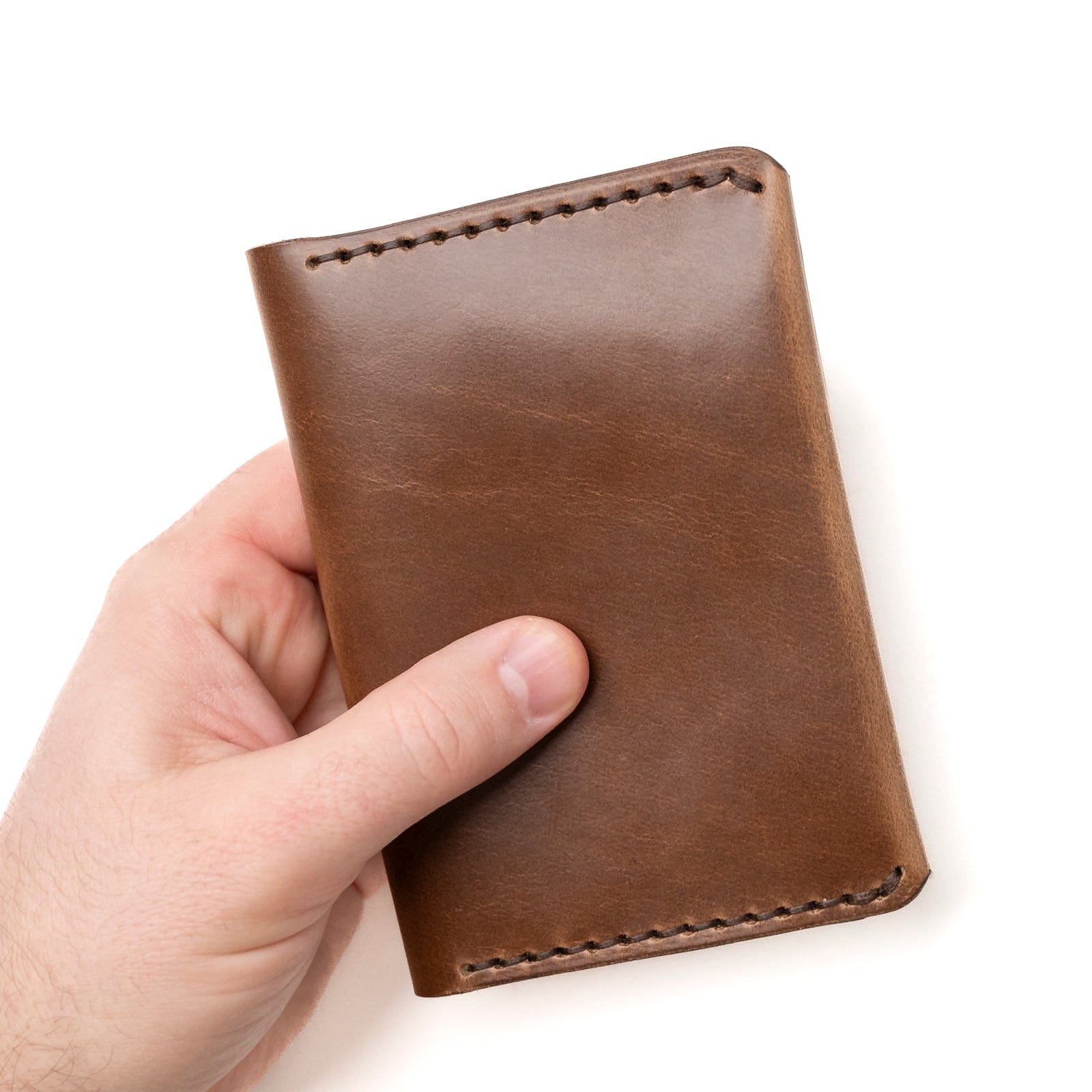 Leather Passport Cover - Natural Popov Leather