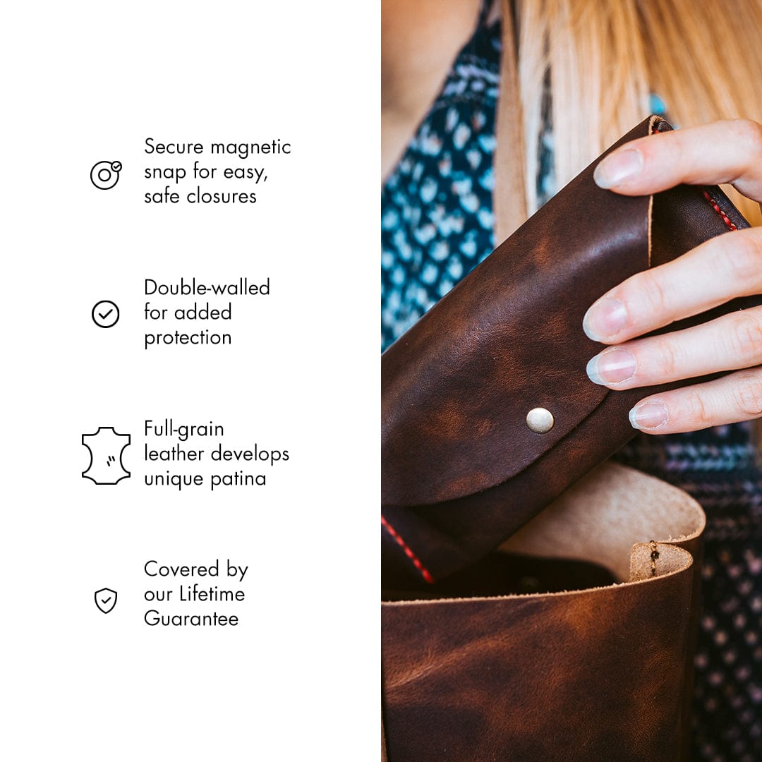 Leather Sunglasses Case Popov Leather®