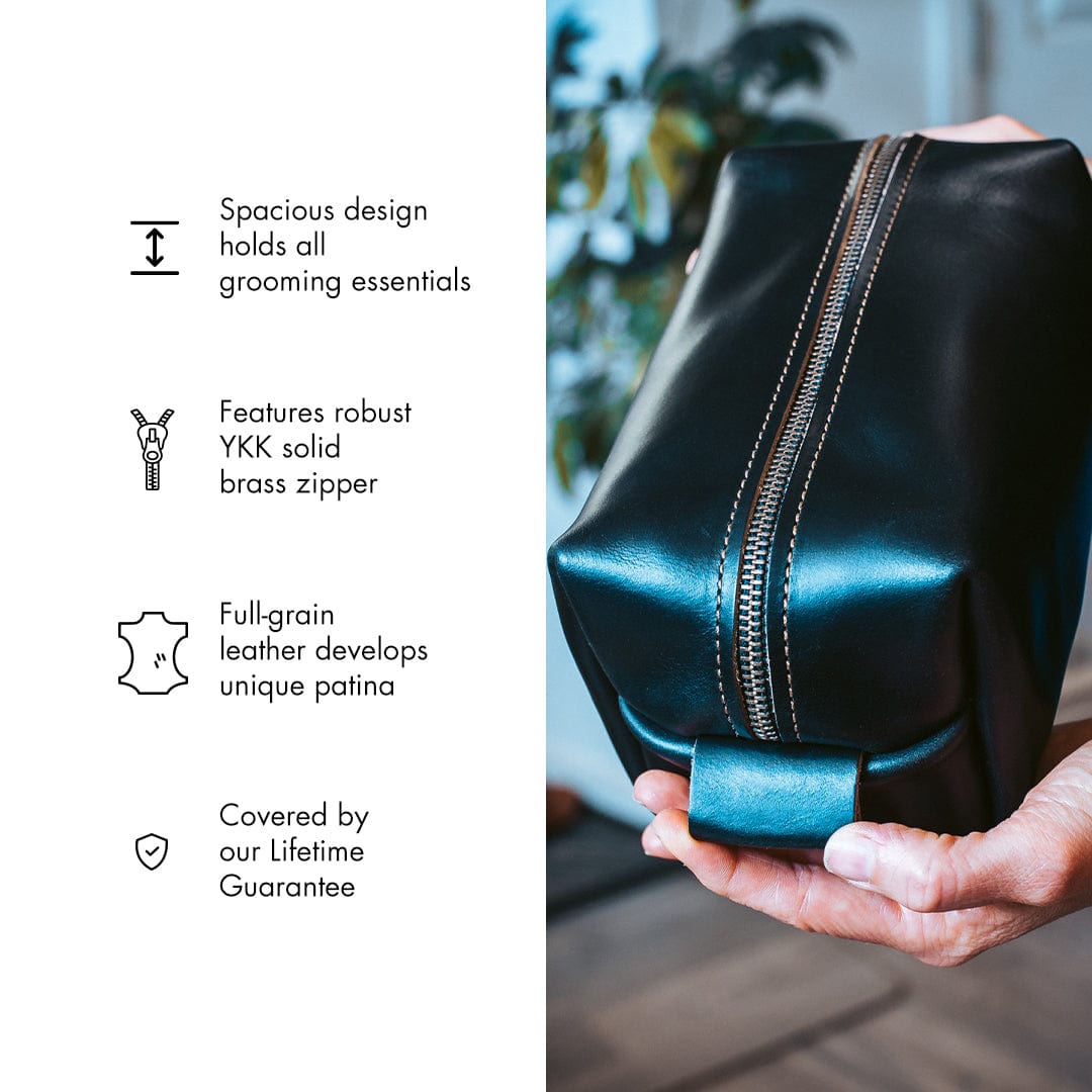 Leather Toiletry Bag Popov Leather®