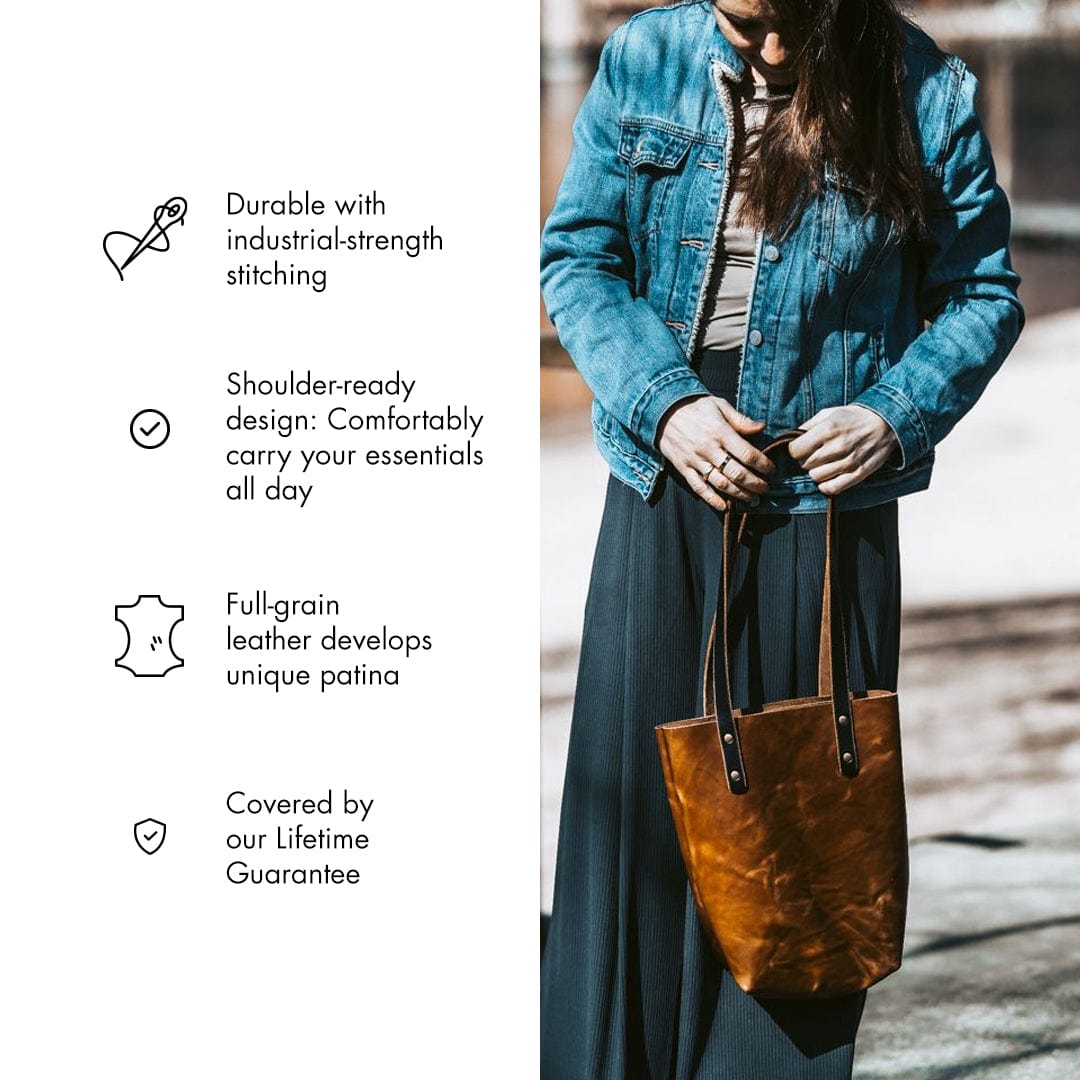 Leather Tote - Everyday Popov Leather®