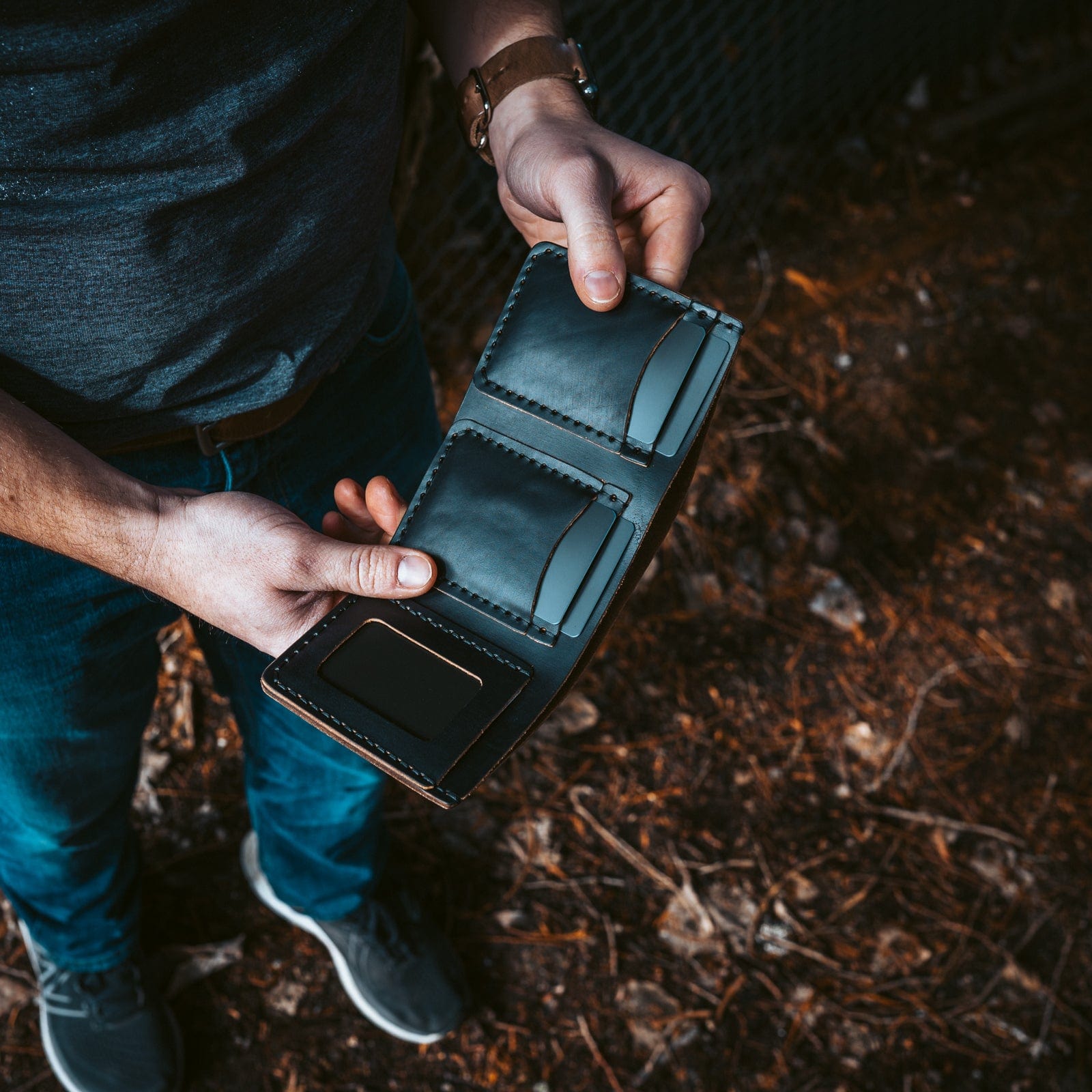 Leather Trifold Wallet Popov Leather®