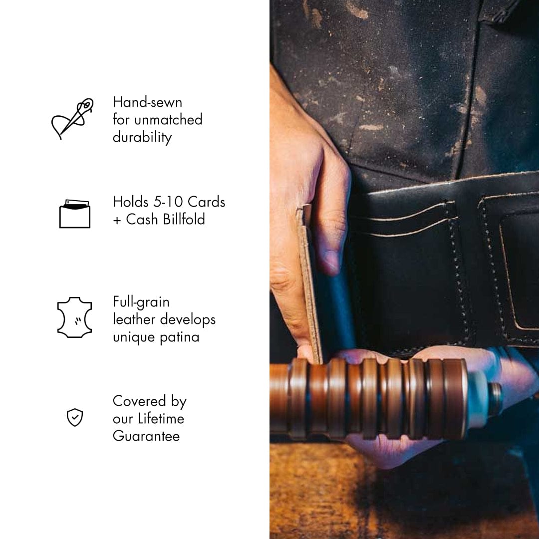 Leather Trifold Wallet Popov Leather®