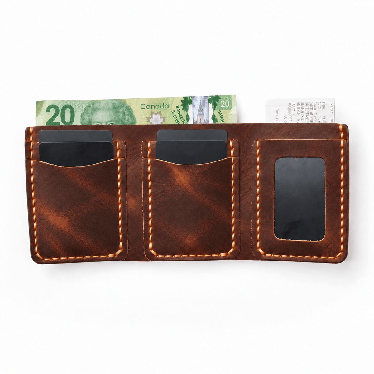 Leather Trifold Wallet Popov Leather®