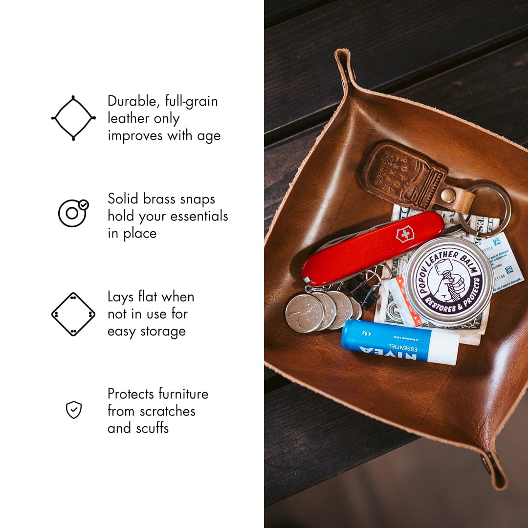 Leather Valet Tray Popov Leather®