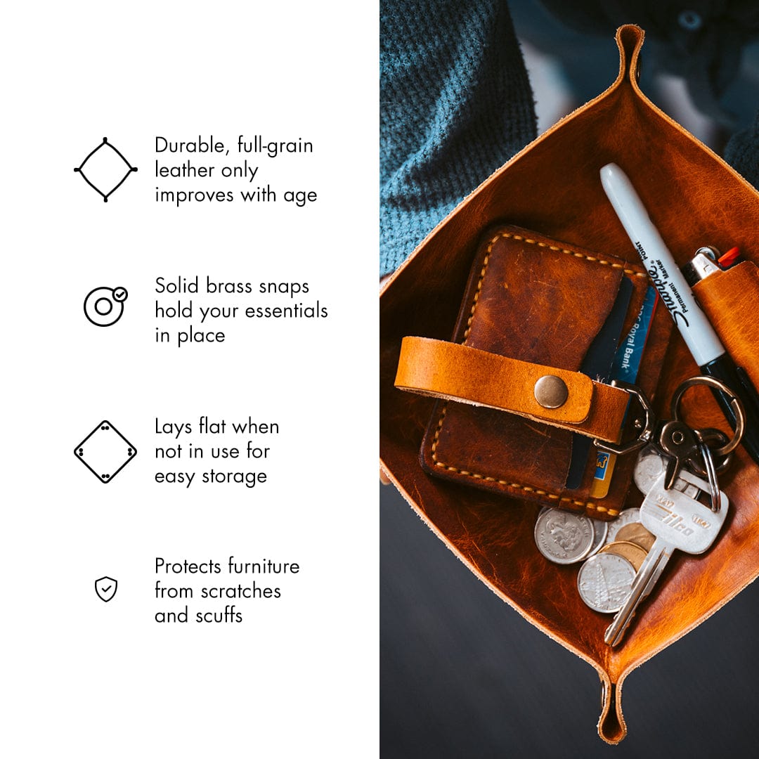 Leather Valet Tray Popov Leather®