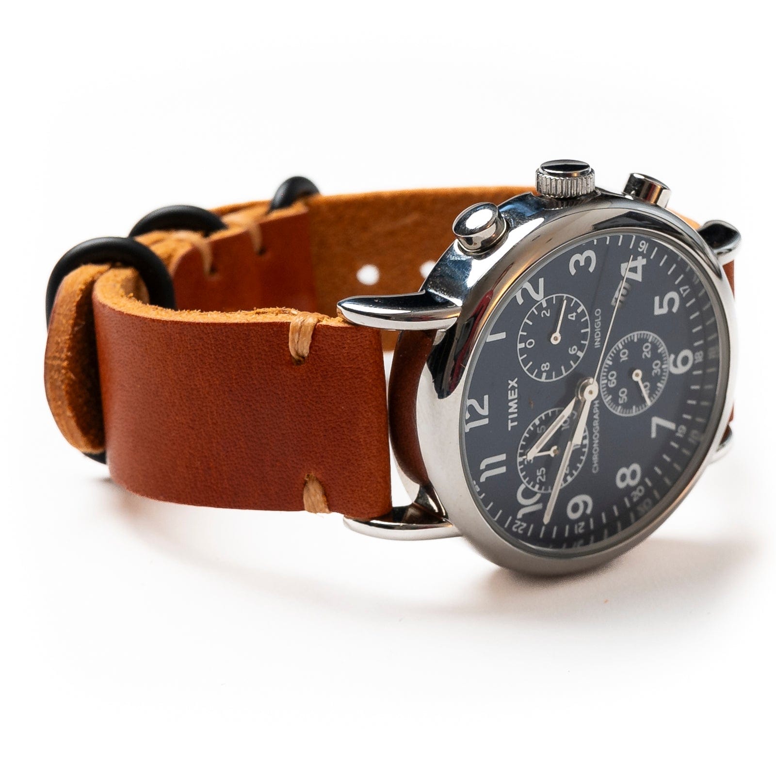 Leather Watch Band - English Tan Popov Leather