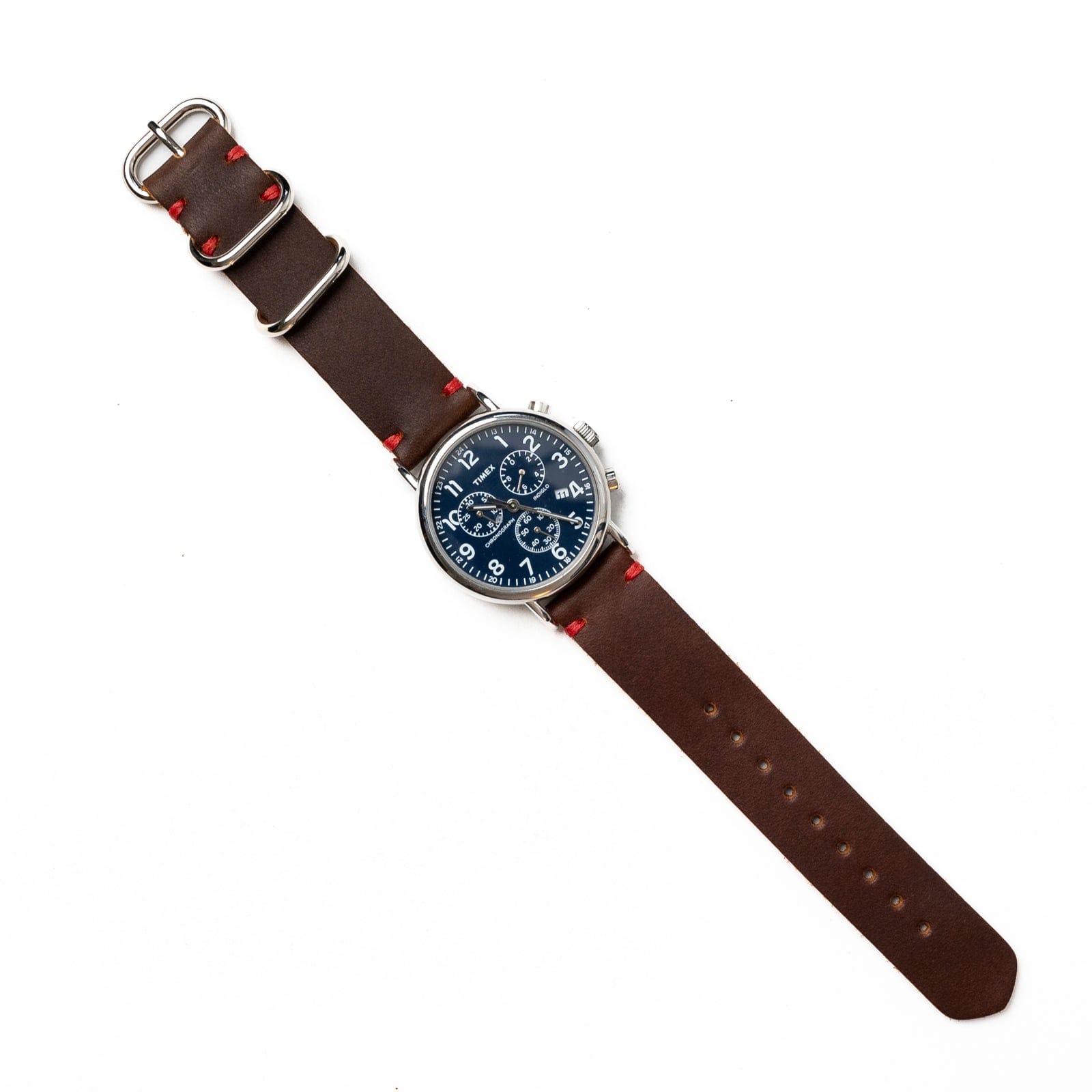 Leather Watch Band - Heritage Brown Popov Leather