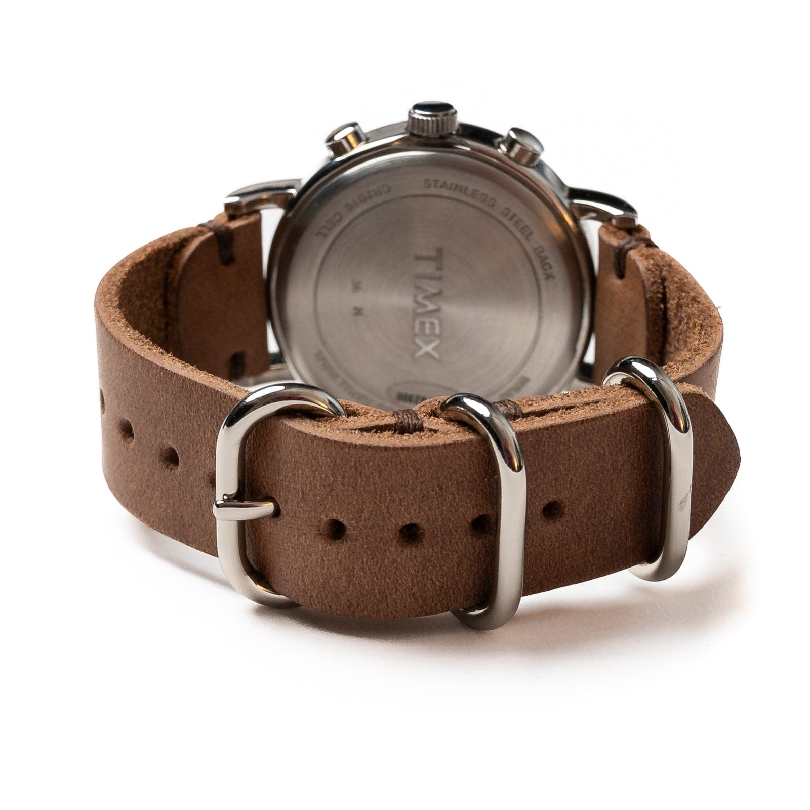 Leather Watch Band - Natural Popov Leather
