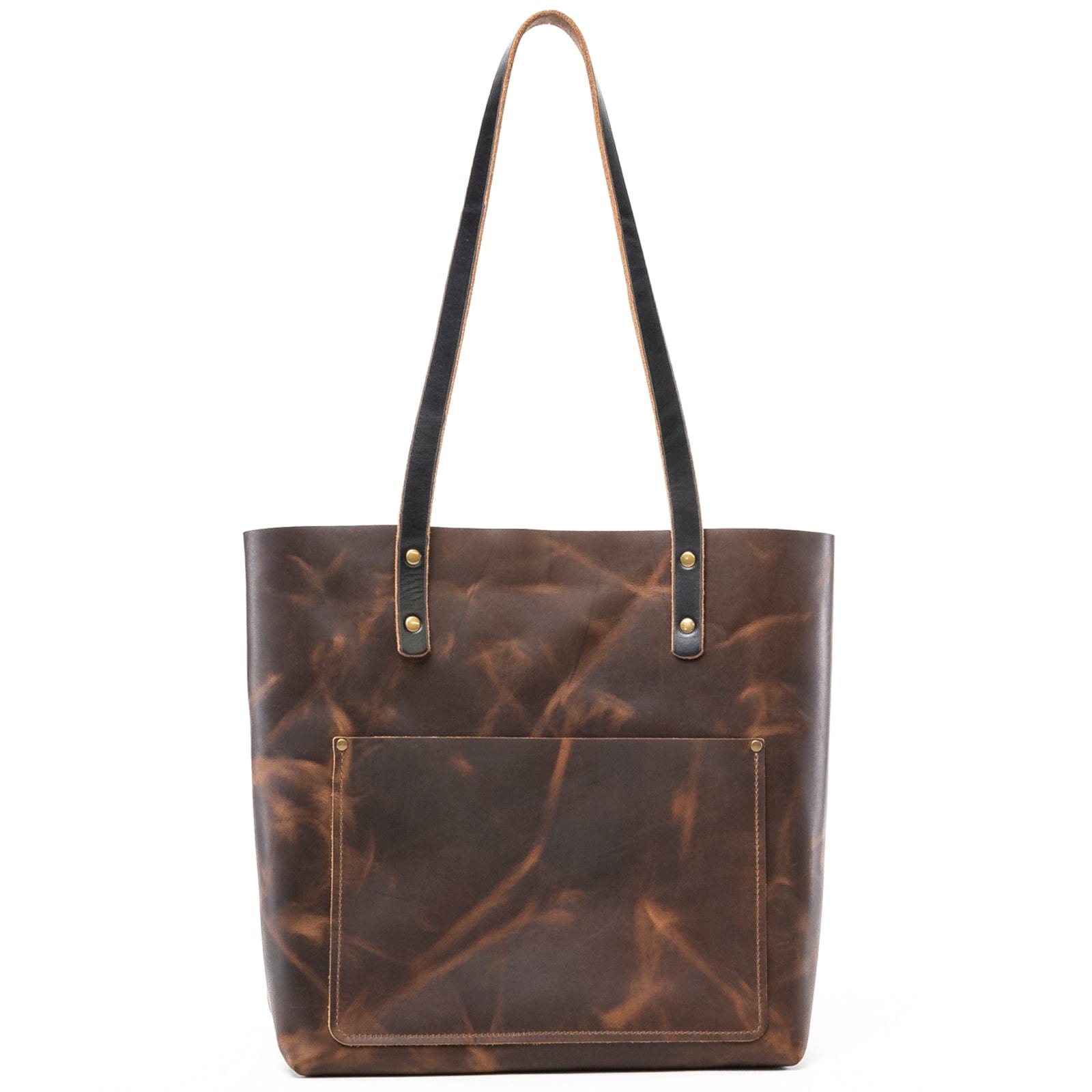 Leather Weekender Tote - Heritage Brown Popov Leather